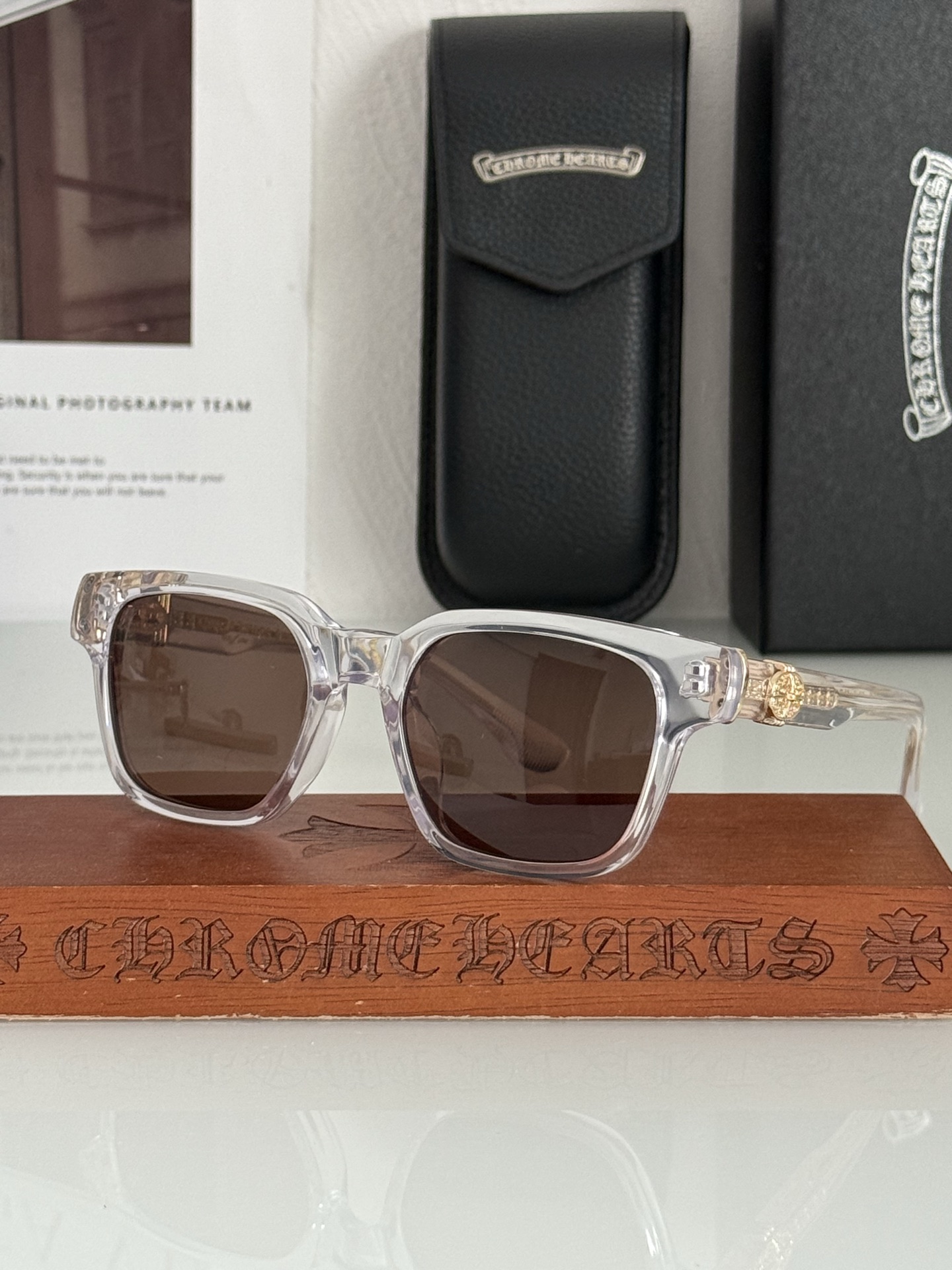 CHROME HEART 全新登场！太阳镜🕶️ ToP quality 原版复刻 CELIBUSSY SIZE:52口1