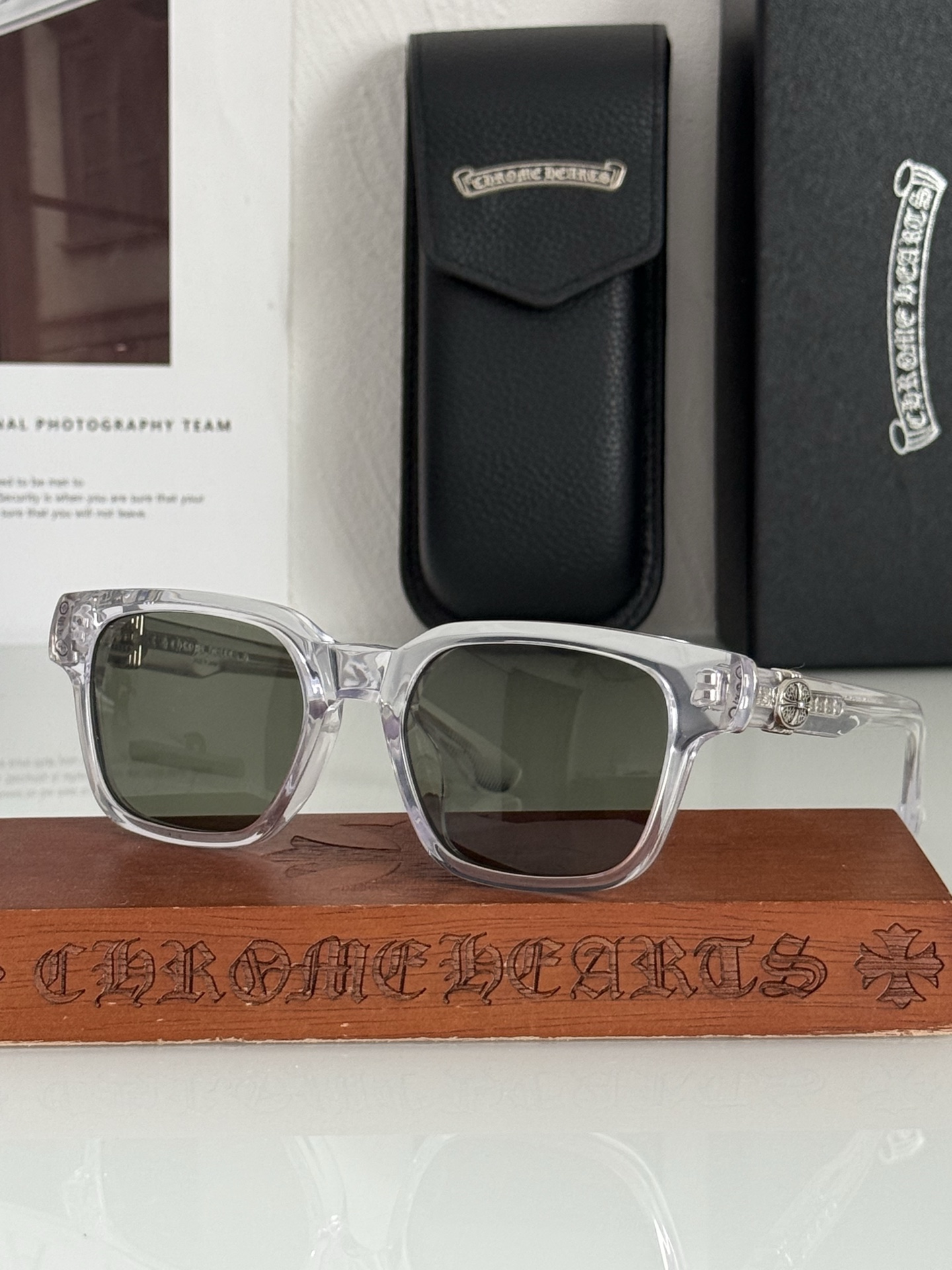 CHROME HEART 全新登场！太阳镜🕶️ ToP quality 原版复刻 CELIBUSSY SIZE:52口1
