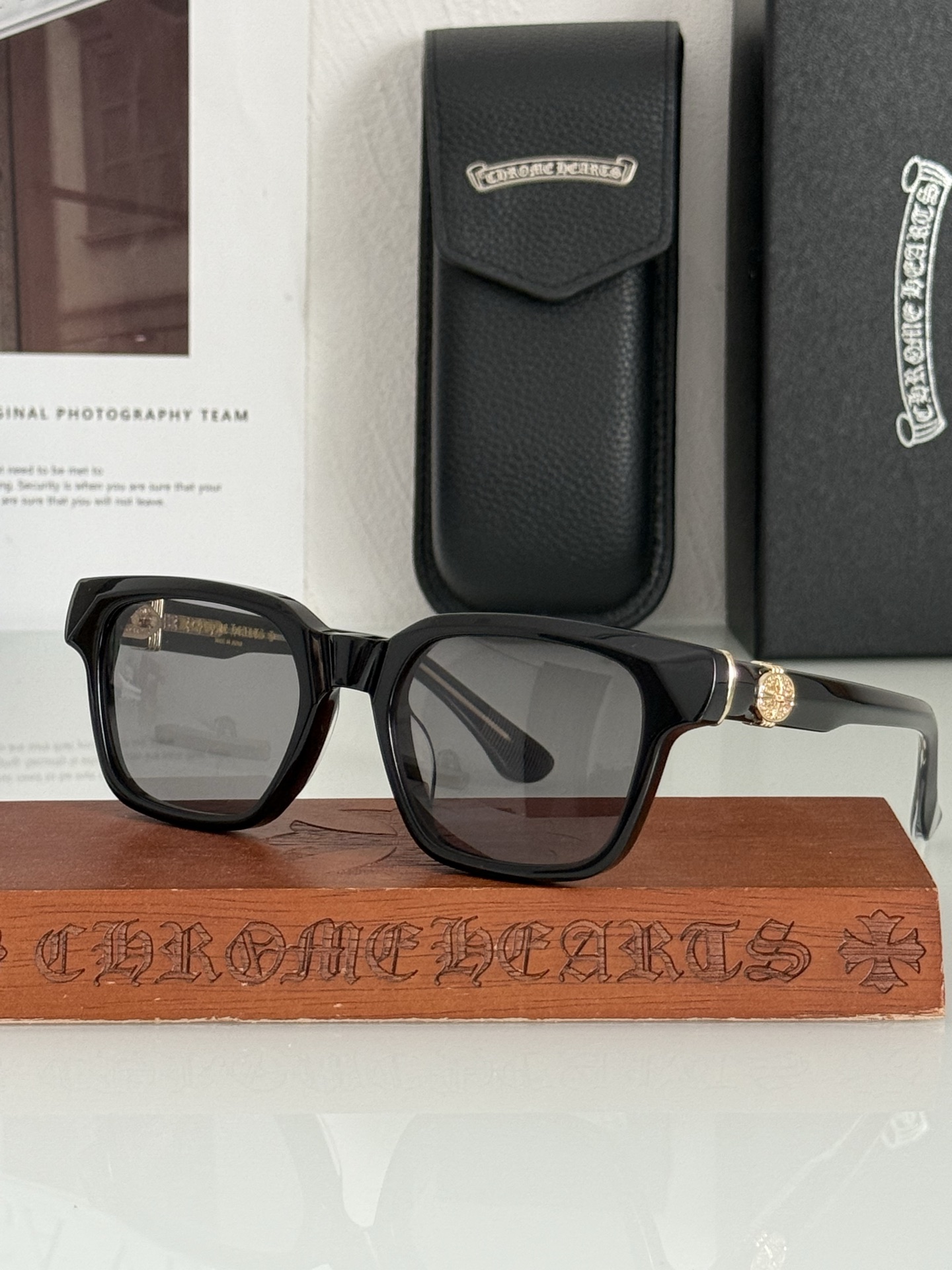 CHROME HEART 全新登场！太阳镜🕶️ ToP quality 原版复刻 CELIBUSSY SIZE:52口1