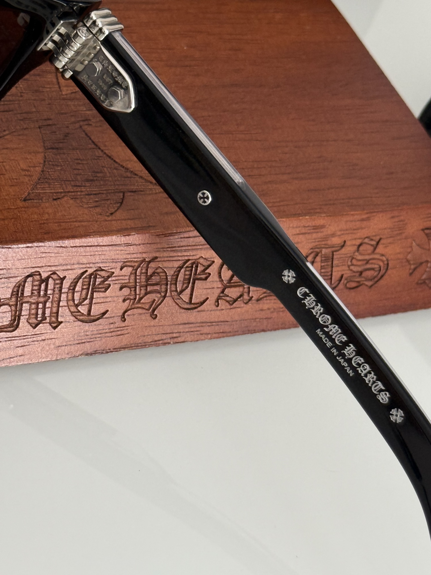 CHROME HEART太阳镜🕶️ THICK SIZE:55口18-148