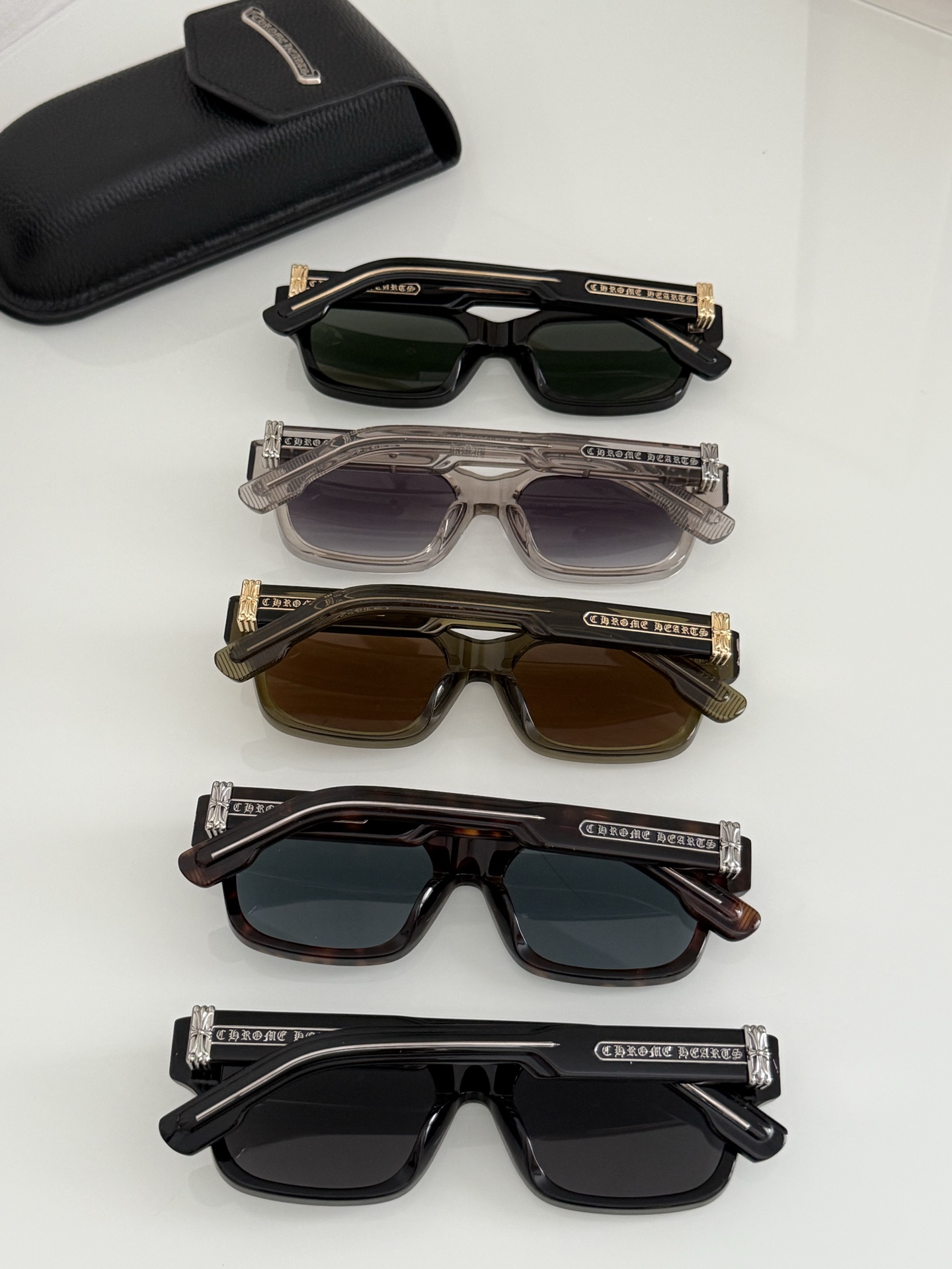 CHROME HEART太阳镜🕶️ THICK SIZE:55口18-148