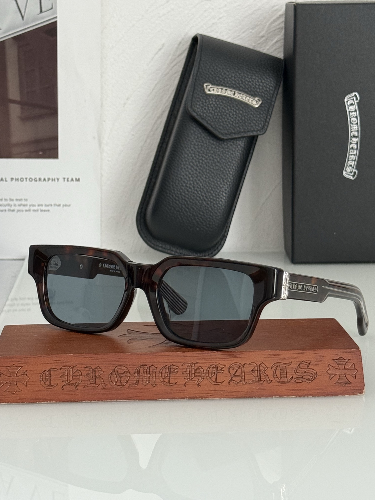 CHROME HEART太阳镜🕶️ THICK SIZE:55口18-148 