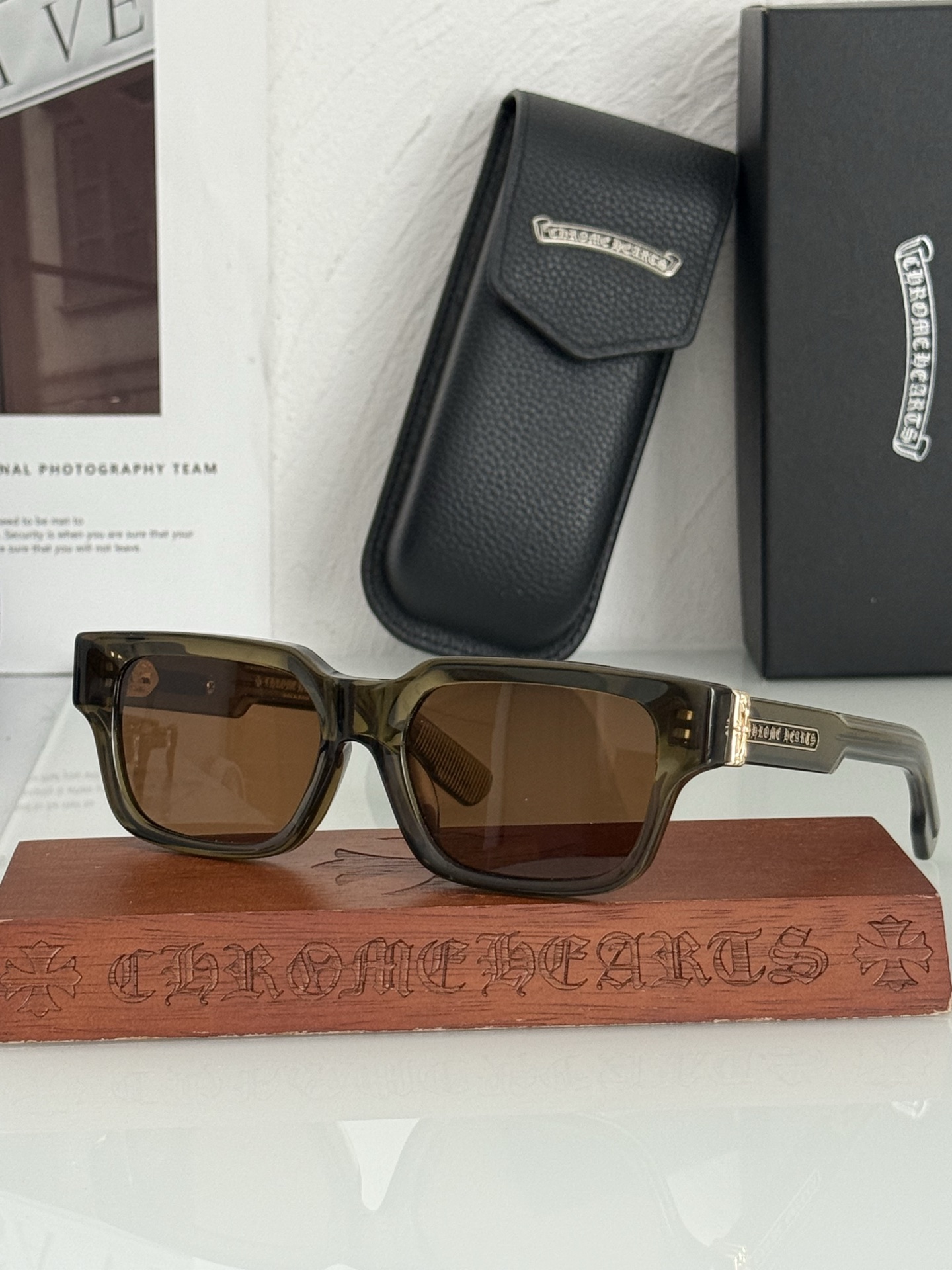 CHROME HEART太阳镜🕶️ THICK SIZE:55口18-148 