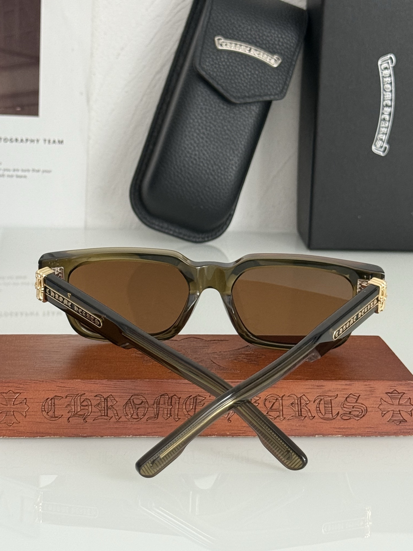 CHROME HEART太阳镜🕶️ THICK SIZE:55口18-148 