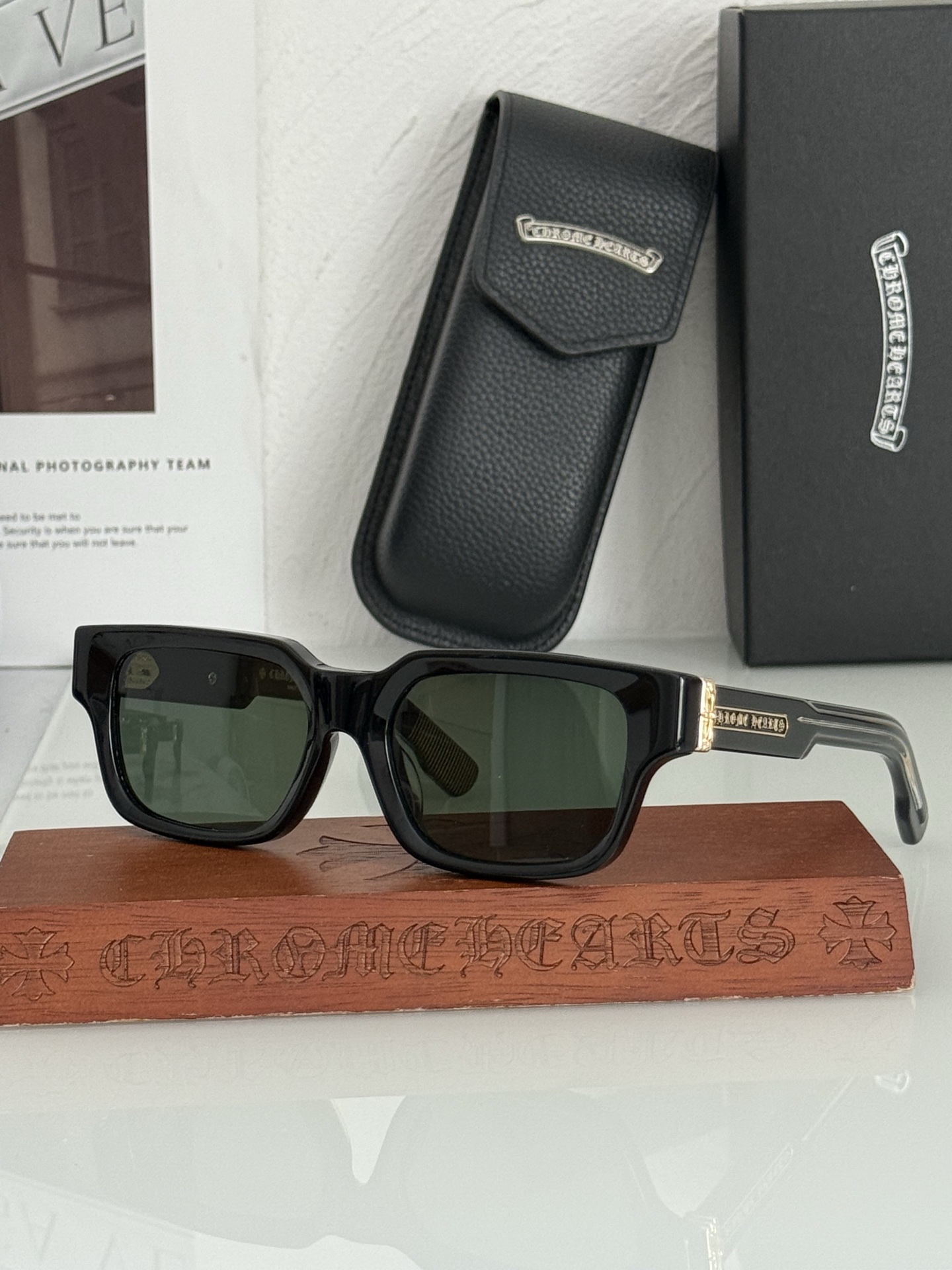 CHROME HEART太阳镜🕶️ THICK SIZE:55口18-148 