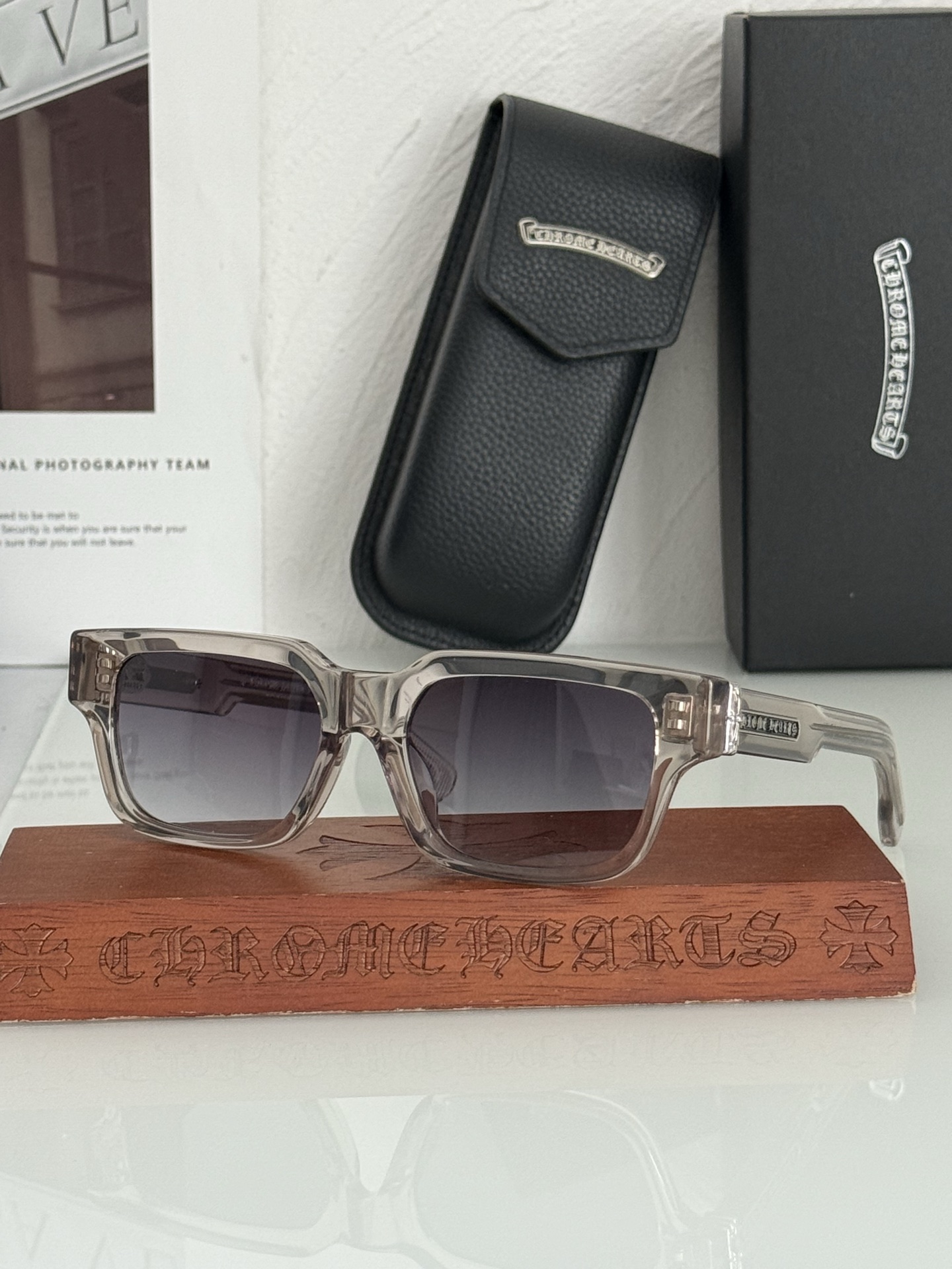 CHROME HEART太阳镜🕶️ THICK SIZE:55口18-148 