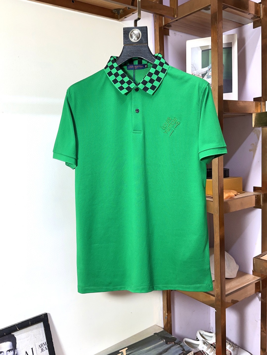 Louis Vuitton Clothing T-Shirt Men Short Sleeve