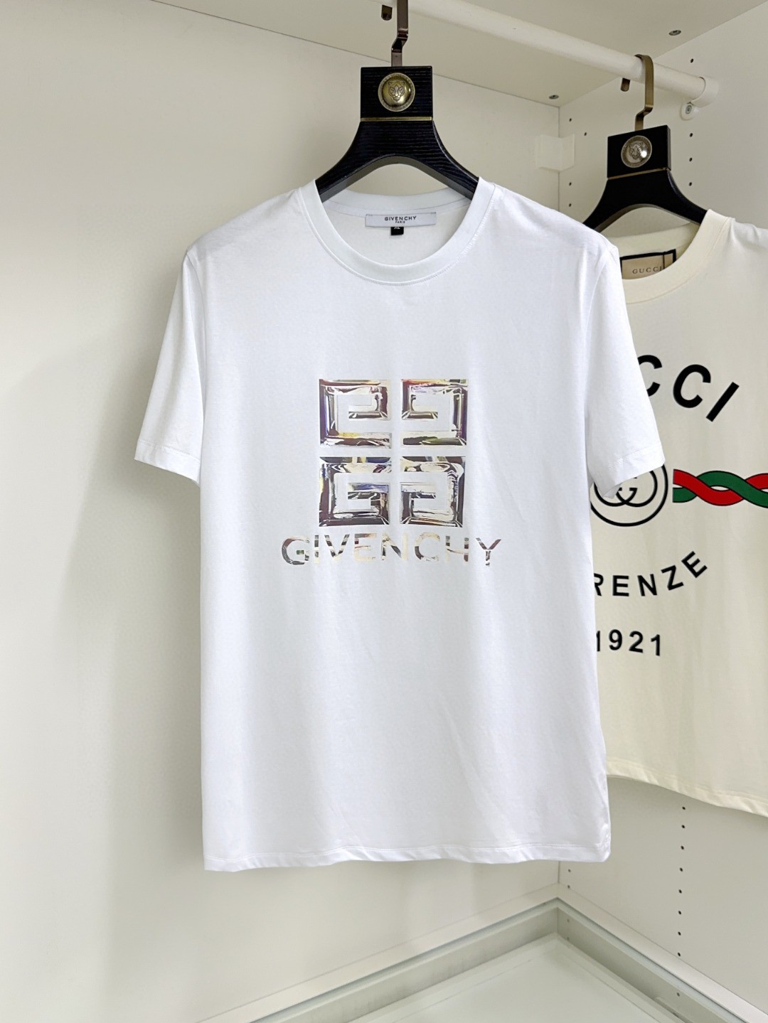 Givenchy纪梵希胖哥福音最大4XL穿到200斤顶级圆领短袖高级定制百搭款式任何人都可以轻松驾驭面料