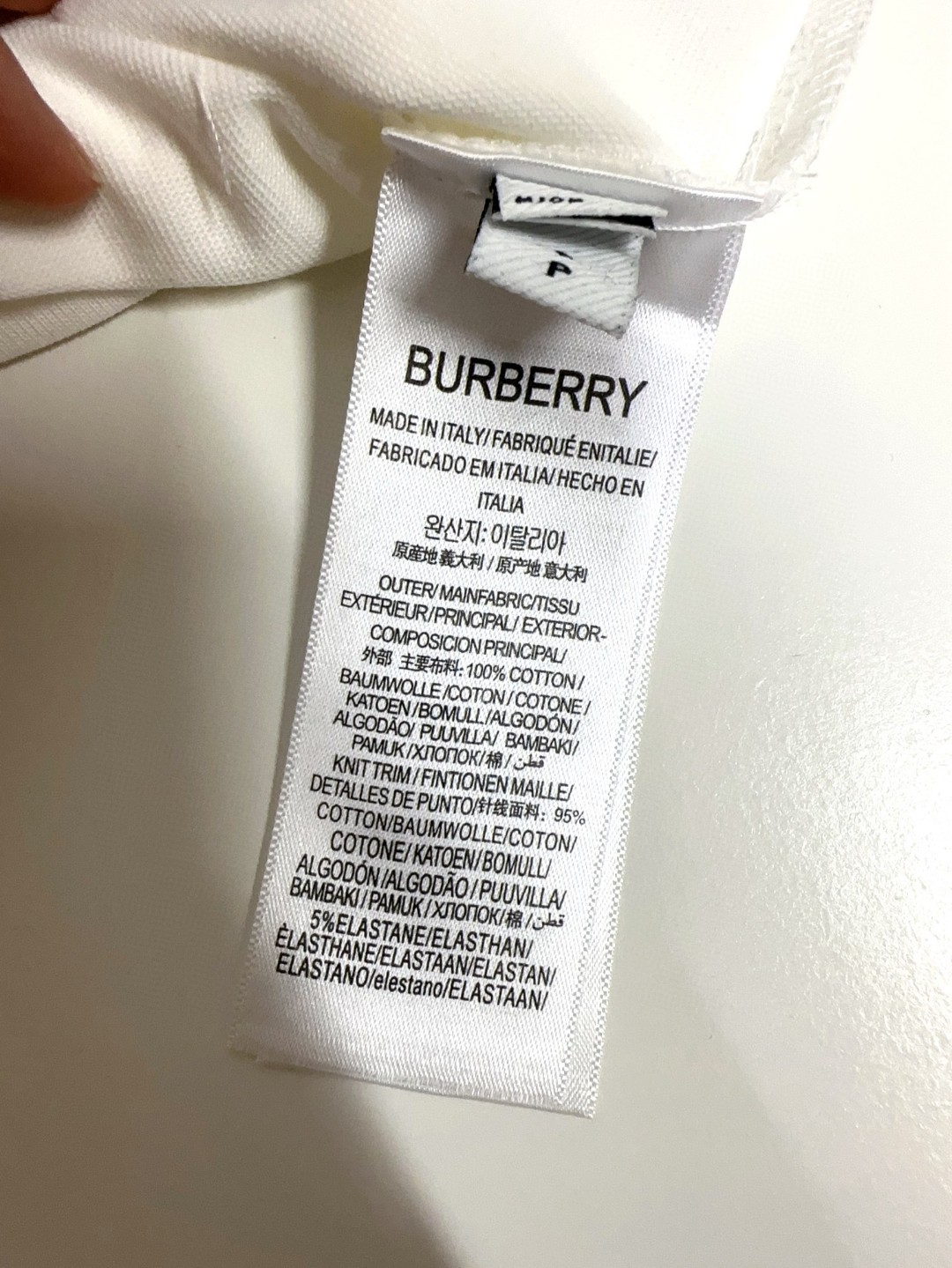 Burberry巴宝莉胖哥福音穿200斤顶级圆领休闲短袖高级定制百搭款式任何人都可以轻松驾驭面料全订制工