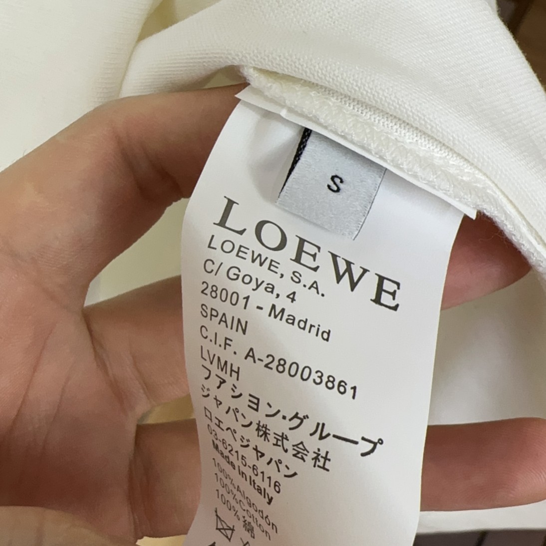 Loewe罗意威胖哥福音最大XL穿200斤顶级圆领休闲短袖高级定制百搭款式任何人都可以轻松驾驭面料全订制