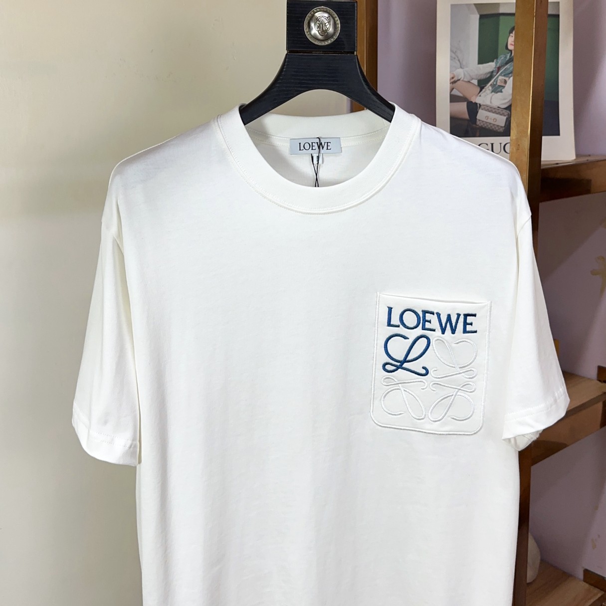 Loewe罗意威胖哥福音最大XL穿200斤顶级圆领休闲短袖高级定制百搭款式任何人都可以轻松驾驭面料全订制