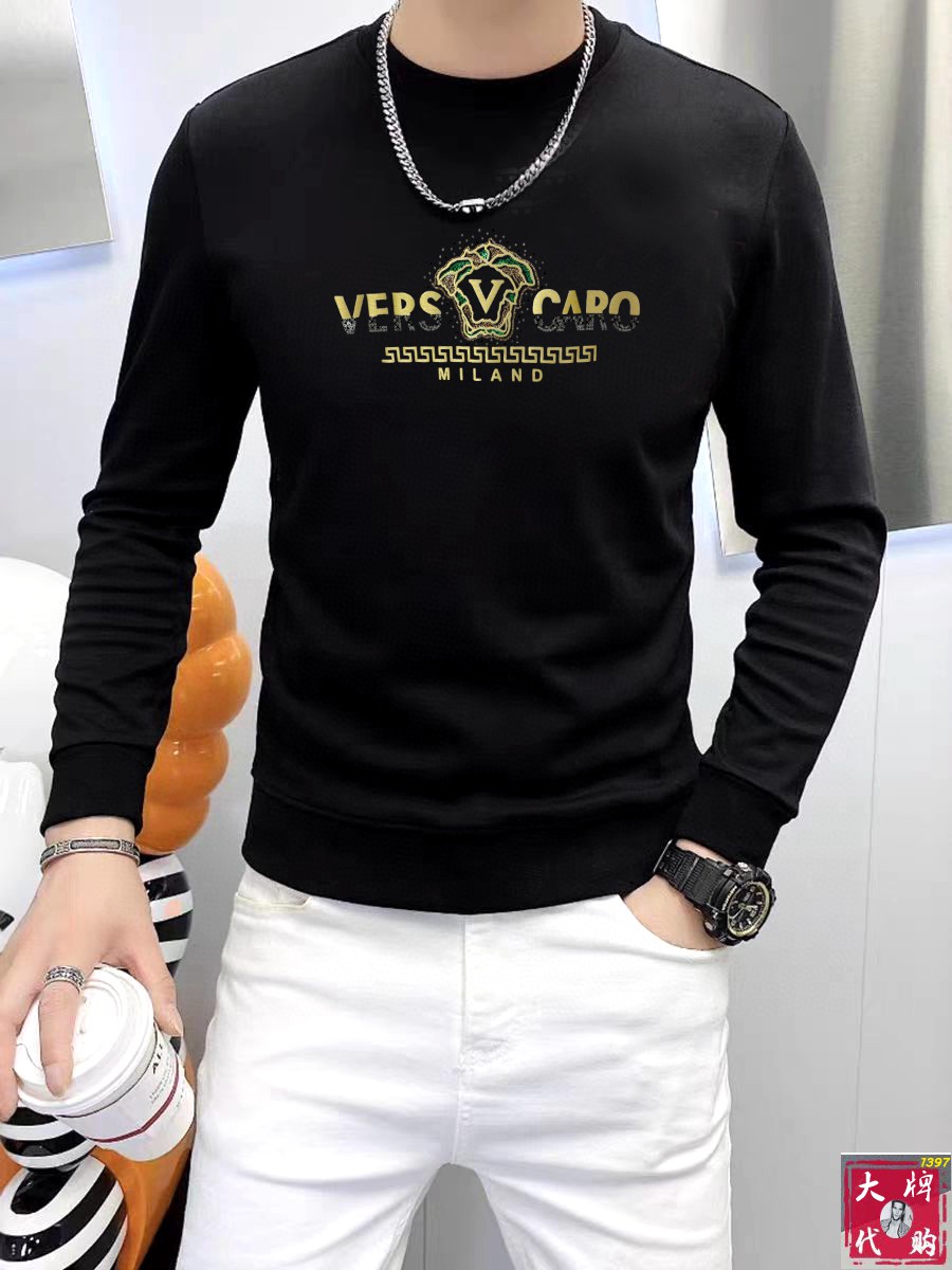 🐮Versace 范思哲 休闲圆领款时尚百搭卫衣，独家定制纯棉380克、科技面料，定制原版螺纹，档次极