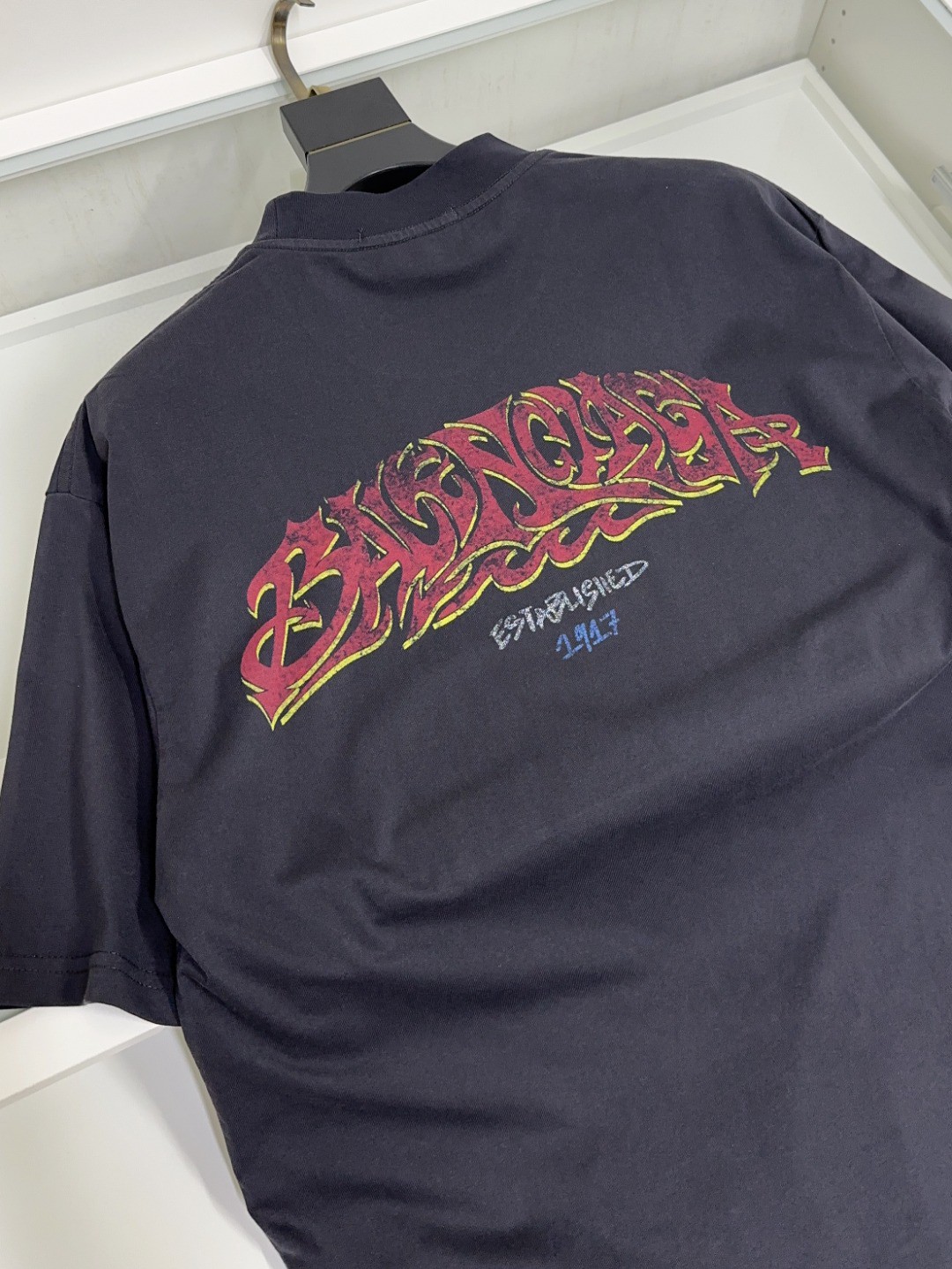 🔥🔥🐮 Balenciaga 巴黎世家 🔥 胖哥福音穿200斤 🆕 顶级圆领休闲短袖👍高级定制百搭款式 