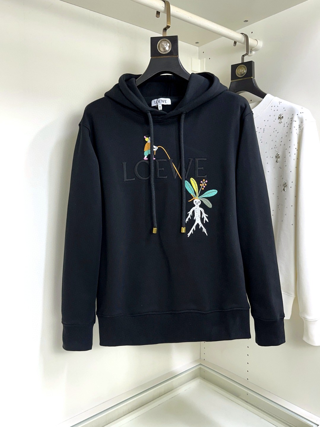 🔥🔥  🐮 Loewe 罗意威 🔥 高版本 码数：S-XL 🆕 顶级长袖带帽卫衣 👍高级定制百搭款，意大