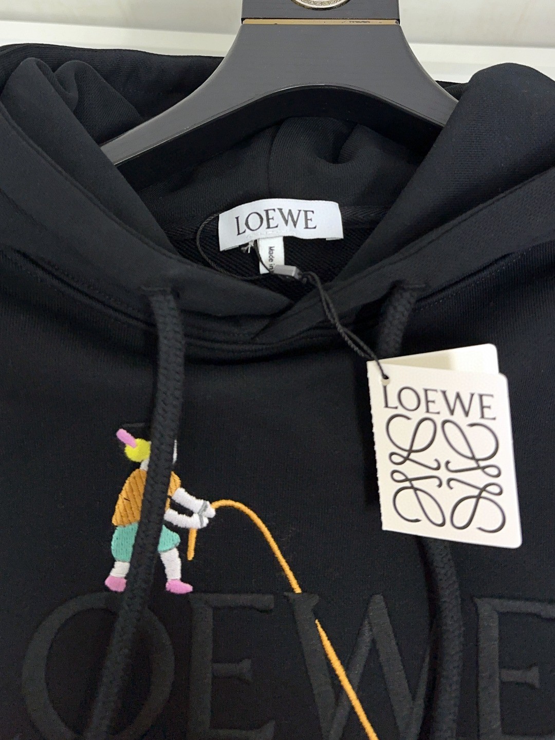 🔥🔥  🐮 Loewe 罗意威 🔥 高版本 码数：S-XL 🆕 顶级长袖带帽卫衣 👍高级定制百搭款，意大