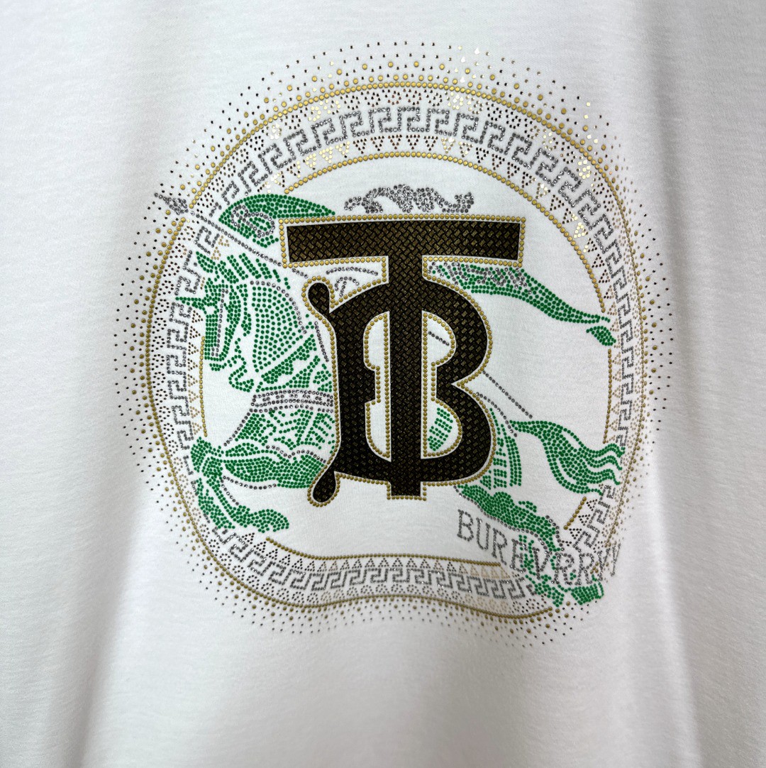  🐮 Burberry 巴宝莉 🔥🆕顶级圆领长袖卫衣👍高级定制百搭款式 任何人都可以轻松驾驭 面料全订制