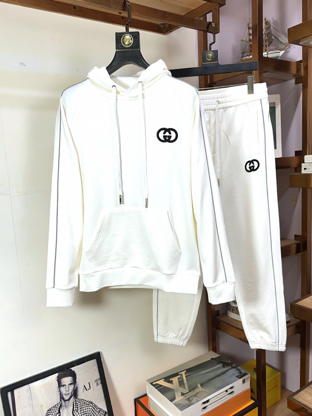  🐮 狠货来袭 🐮 Gucci 古奇 🔥🤴🏻 秋冬季新款 专注官网原版 全新爆款开衫套装 原版11🇭🇰倾