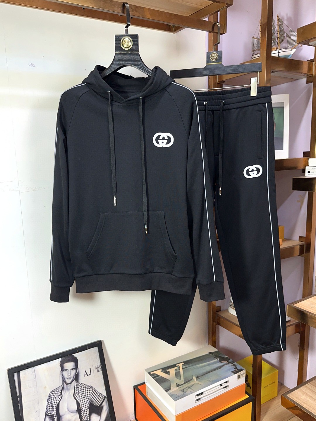  🐮 狠货来袭 🐮 Gucci 古奇 🔥🤴🏻 秋冬季新款 专注官网原版 全新爆款开衫套装 原版11🇭🇰倾