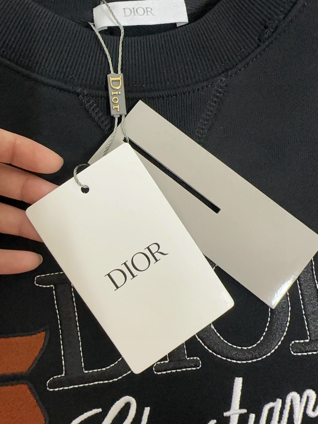 🔥🔥   Dior 迪奥 🔥🆕顶级长袖圆领卫衣 👍高级定制百搭款，意大利进口面料🐮任何人都可以轻松驾驭 