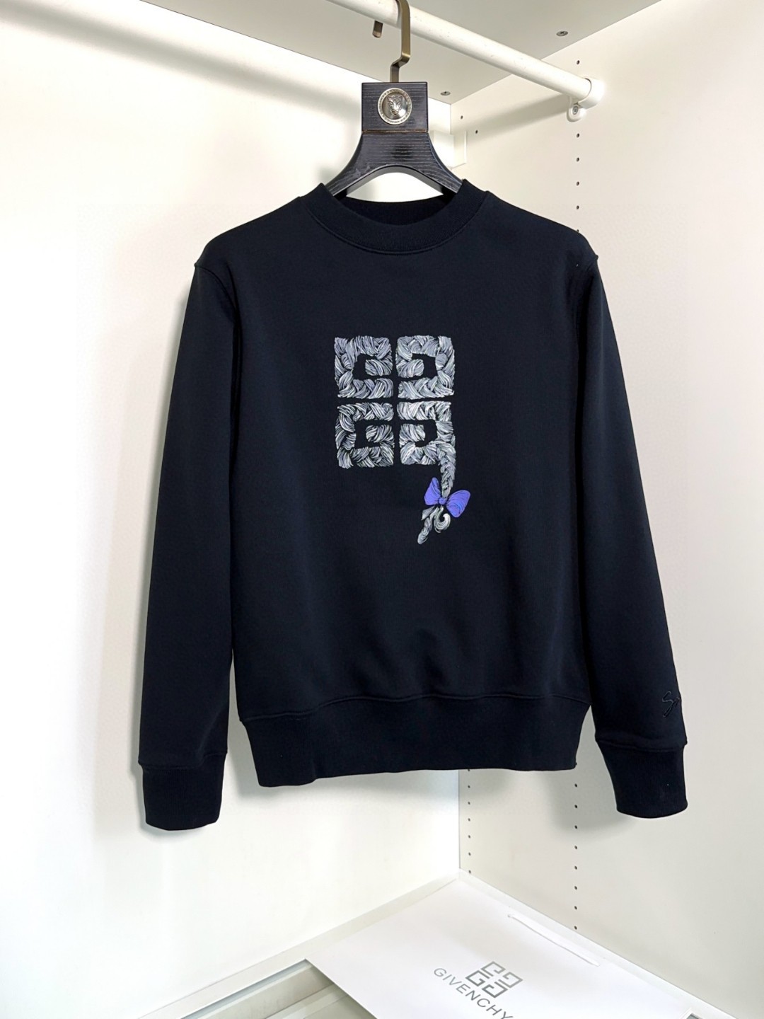 🔥🔥 🐮 Givenchy 纪梵希 🔥胖哥福音最大XL可穿200斤🆕顶级长袖圆领卫衣 👍高级定制百搭款，
