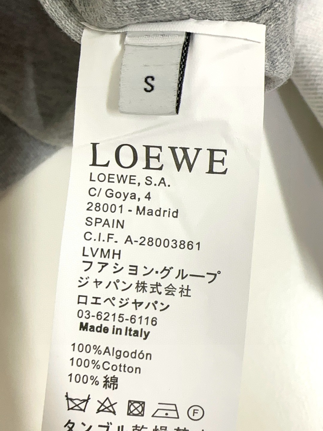 🔥🔥  🐮 Loewe罗意威🔥高版本S-XL🆕顶级长袖圆领卫衣 👍高级定制百搭款，意大利进口面料🐮任何人