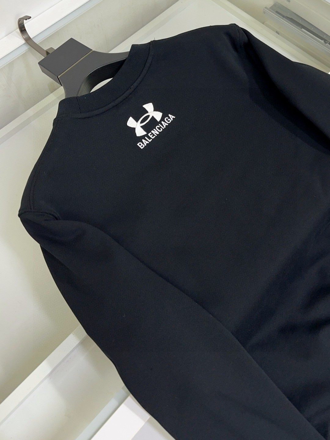 🔥🔥  🐮 Balenciaga 巴黎世家 🔥 高版本 码数：S-XL 🆕 顶级长袖圆领卫衣 👍高级定制