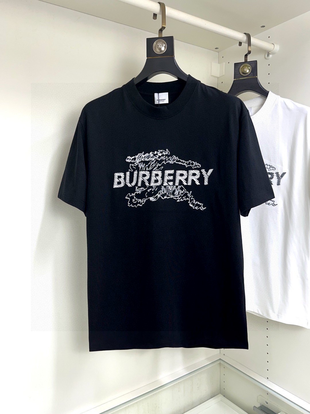 🔥🔥🔥 🐮 Burberry 巴宝莉 🔥 胖哥福音穿200斤 🆕 顶级圆领休闲短袖👍高级定制百搭款式 任