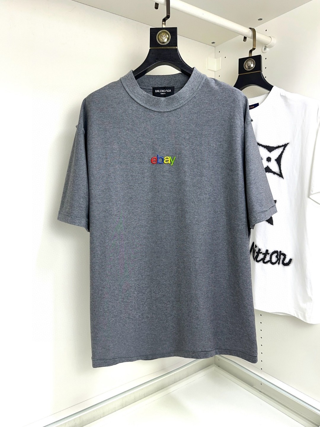 🔥🔥 🐮 Balenciaga 巴黎世家 🔥胖哥福音最大可穿200斤🐮高版本 🆕 顶级圆领休闲短袖👍高级