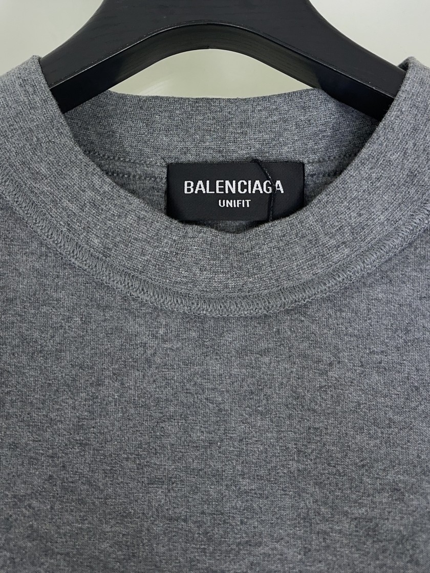 🔥🔥 🐮 Balenciaga 巴黎世家 🔥胖哥福音最大可穿200斤🐮高版本 🆕 顶级圆领休闲短袖👍高级