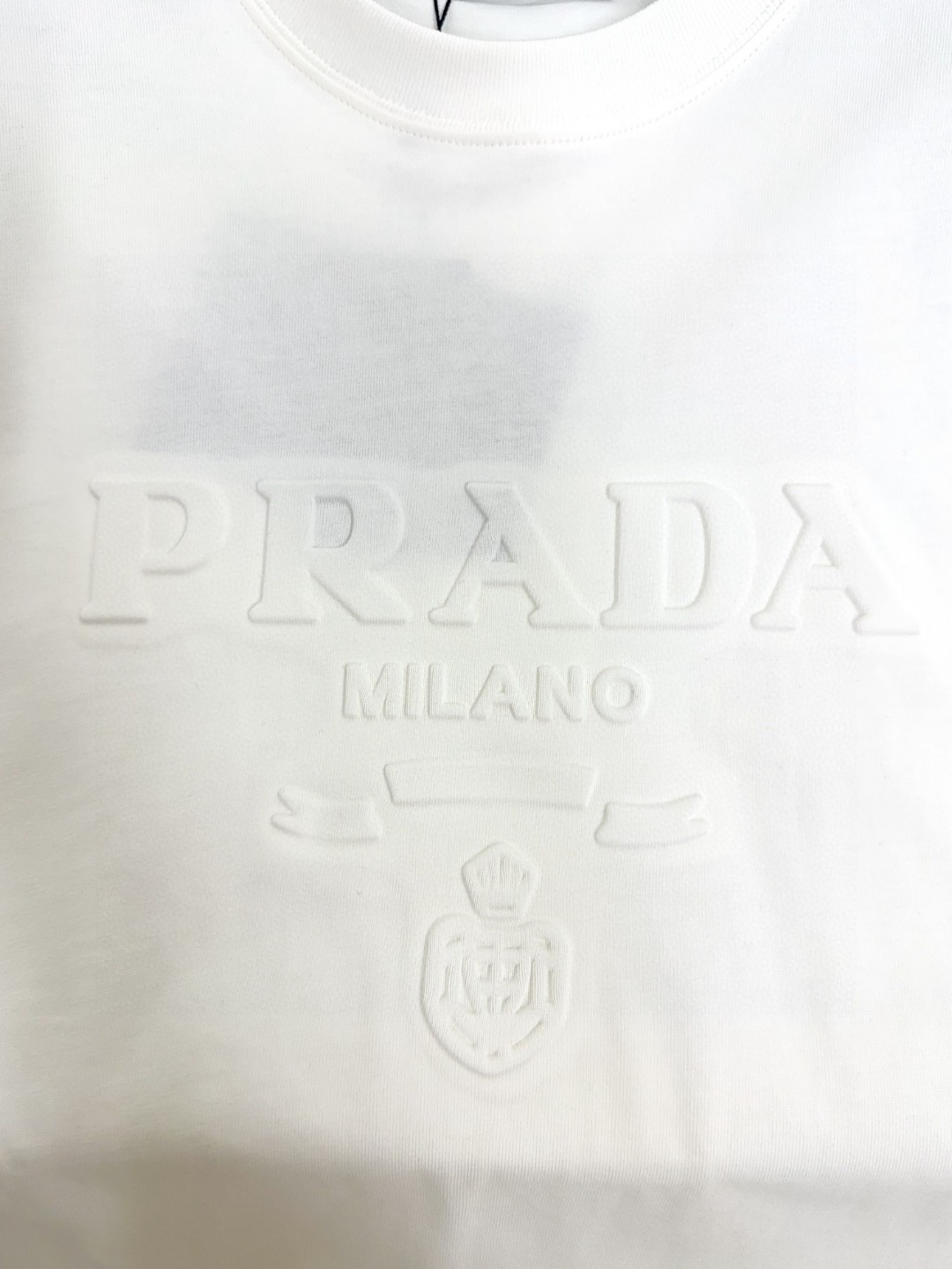 🔥🔥🔥 🐮 Prada 普拉达 🔥胖哥福音最大XL可穿200斤🐮高版本 🆕 顶级圆领休闲短袖👍高级定制百