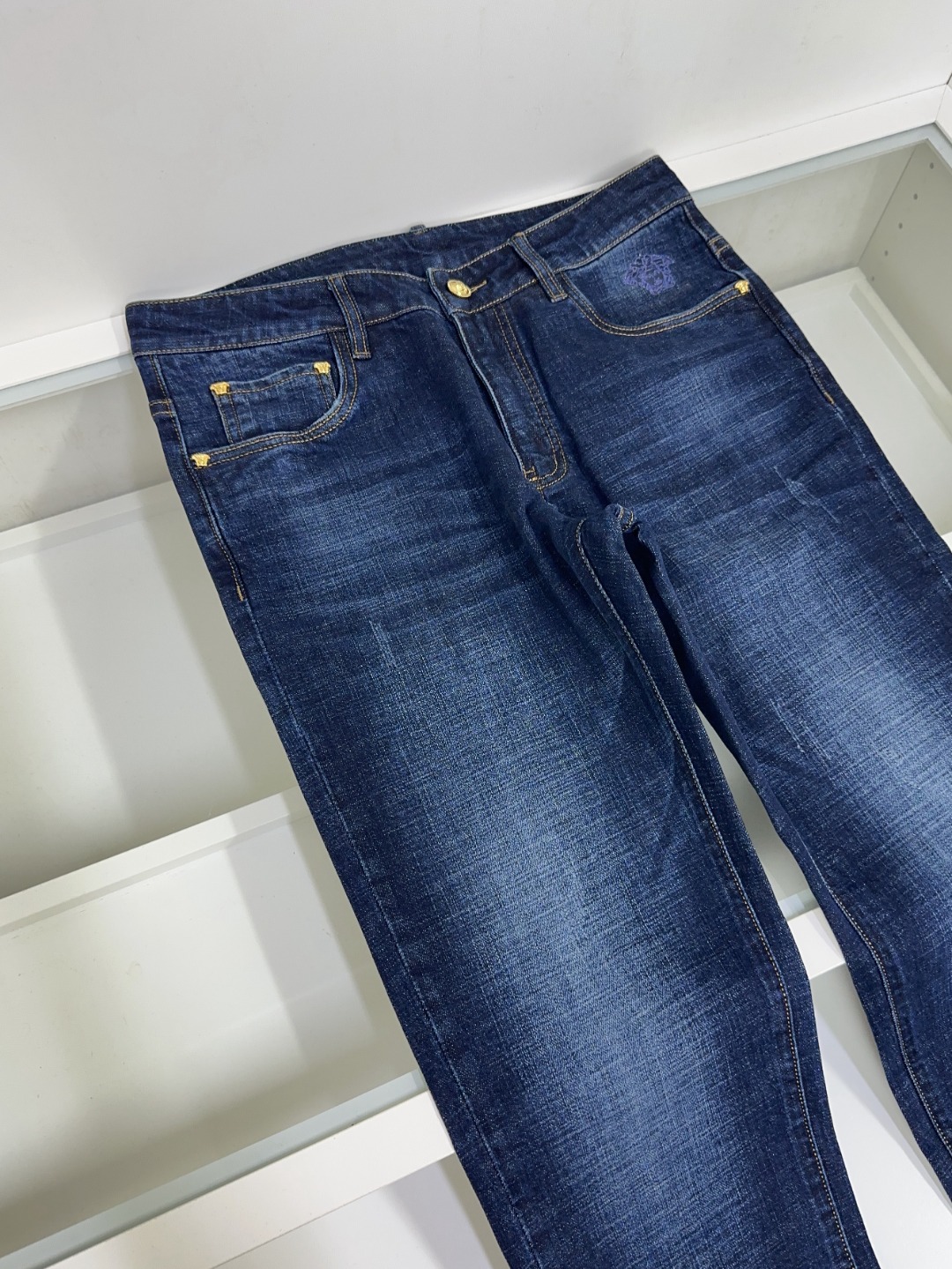 🔥🔥🐂 🌟 Versace 范思哲  🌟🇮🇹🌟 🔥新款新品 专柜有售 实体店极品牛仔裤🐂专柜原版11好货