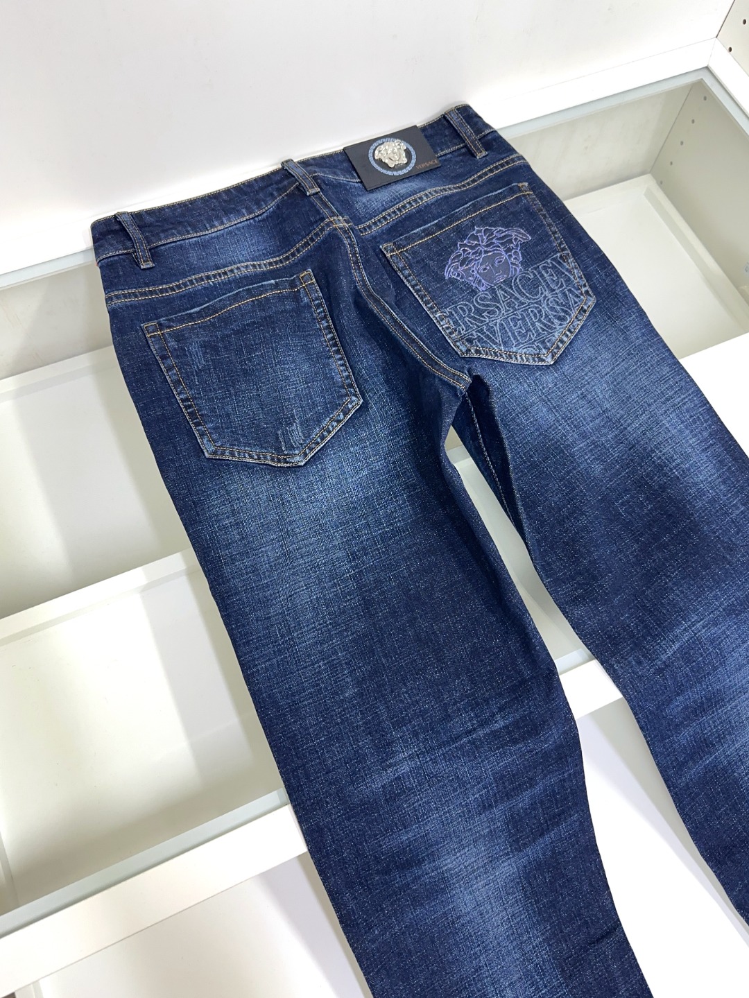 🔥🔥🐂 🌟 Versace 范思哲  🌟🇮🇹🌟 🔥新款新品 专柜有售 实体店极品牛仔裤🐂专柜原版11好货
