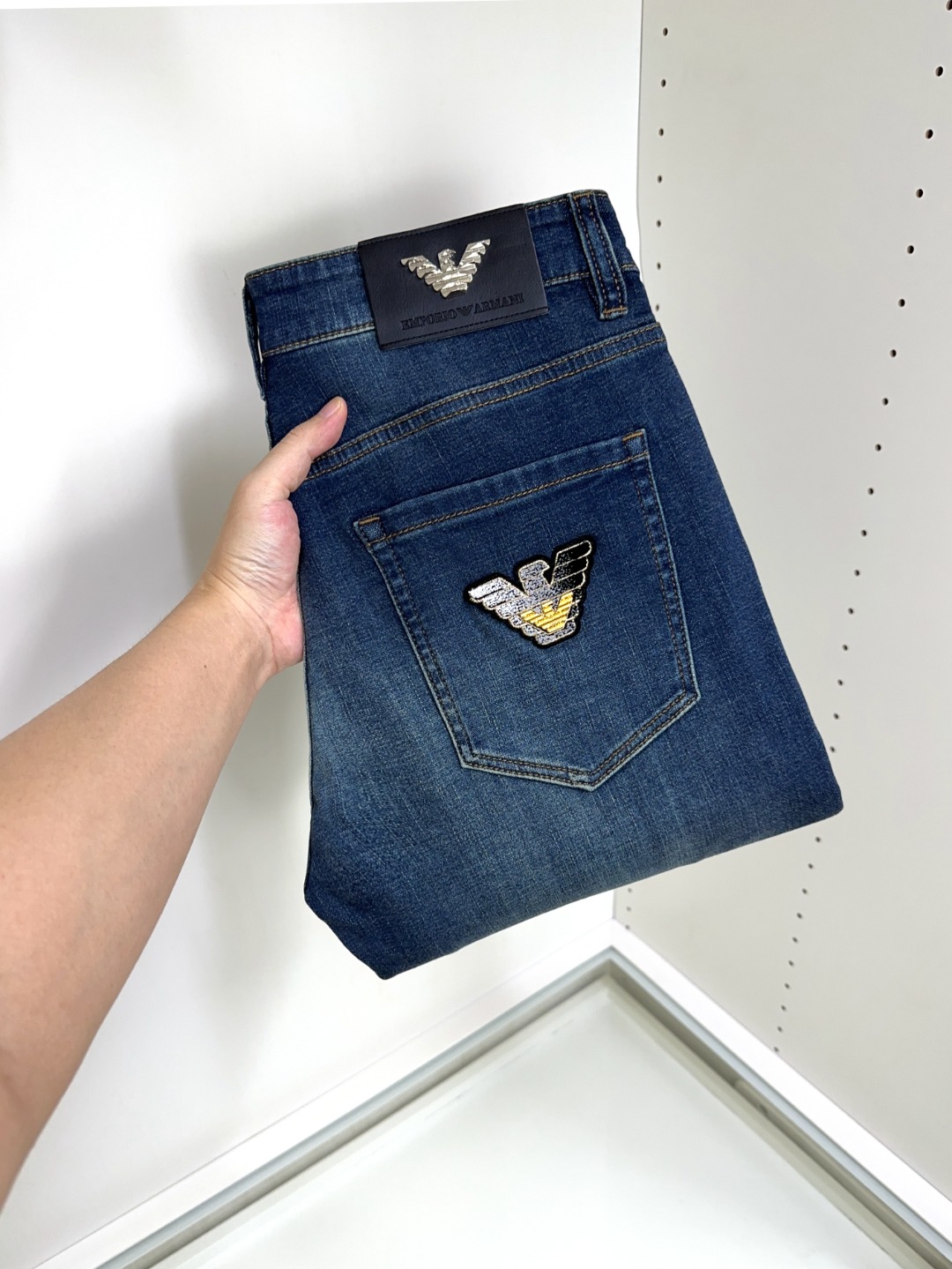 🔥🔥🐂 🌟 Armani 阿玛尼 🌟🔥爆款来袭 🔥新款新品 专柜有售 实体店已极品牛仔裤🐂专柜原版11好