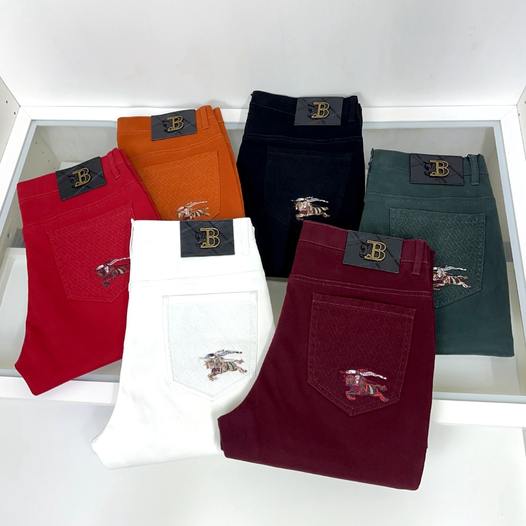🔥🔥🐂 🌟 Burberry 巴宝莉 🌟🇮🇹🌟 🔥新款新品 专柜有售 实体店极品牛仔裤🐂专柜原版11好货