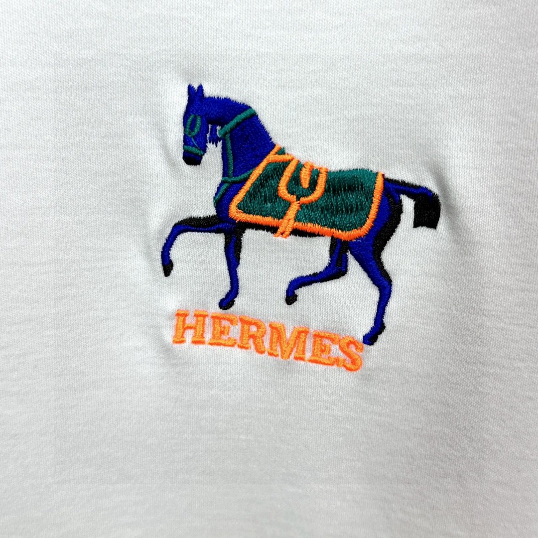  🐮 Hermes 爱马仕 🔥🆕顶级圆领长袖卫衣👍高级定制百搭款式 任何人都可以轻松驾驭 面料全订制工艺