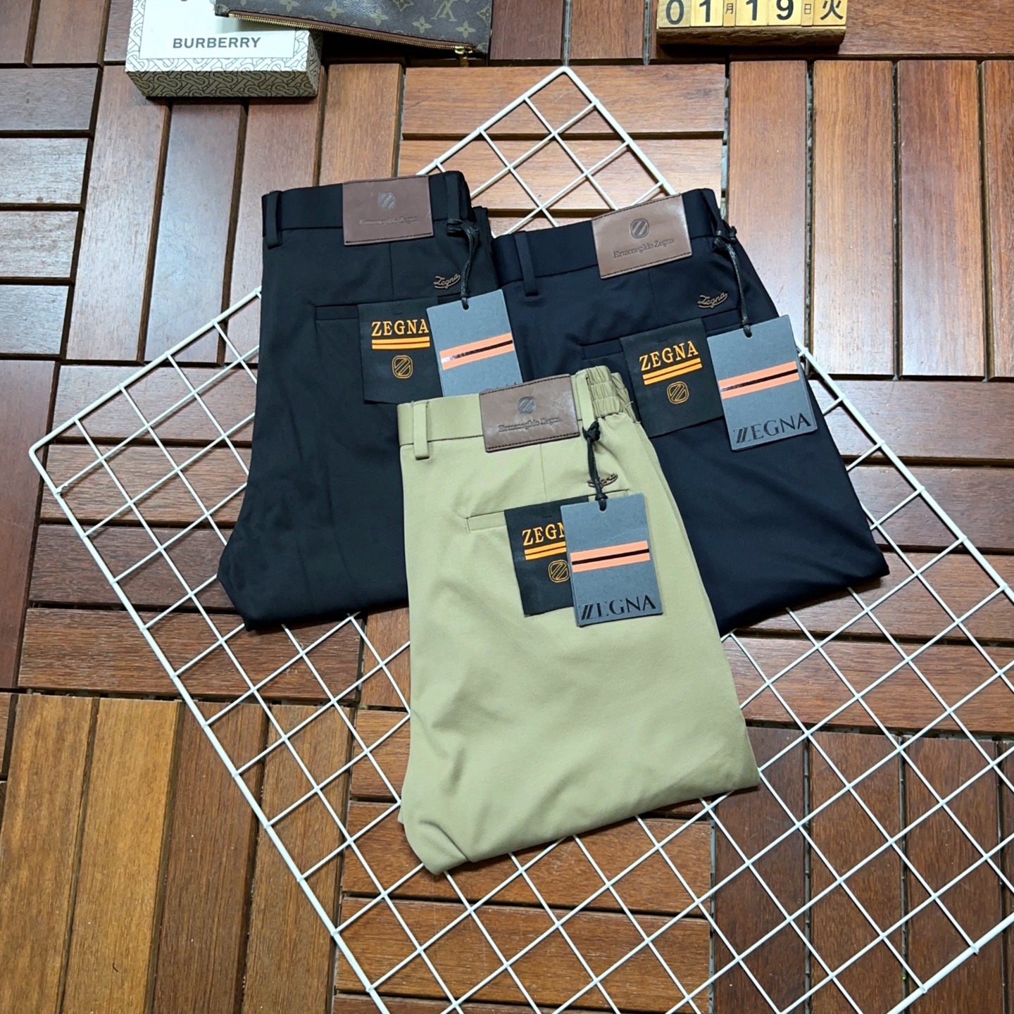🐂 🌟 Zegna 杰尼亚 🌟🇮🇹🌟 🔥新款新品 专柜有售 实体店极品休闲裤🐂专柜原版11好货，适合各个