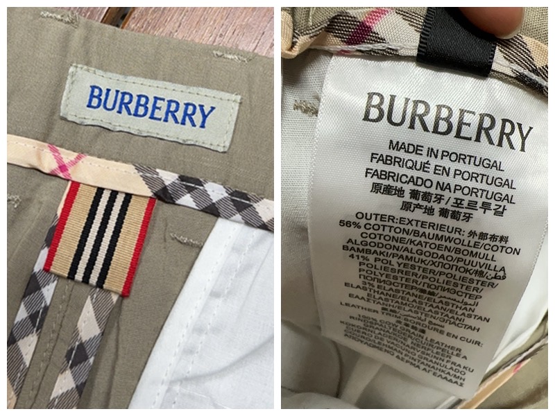 ￼ 🐂 🌟 Burberry 巴宝莉 🌟🇮🇹🌟 🔥新款新品 专柜有售 实体店极品休闲裤🐂专柜原版11好货