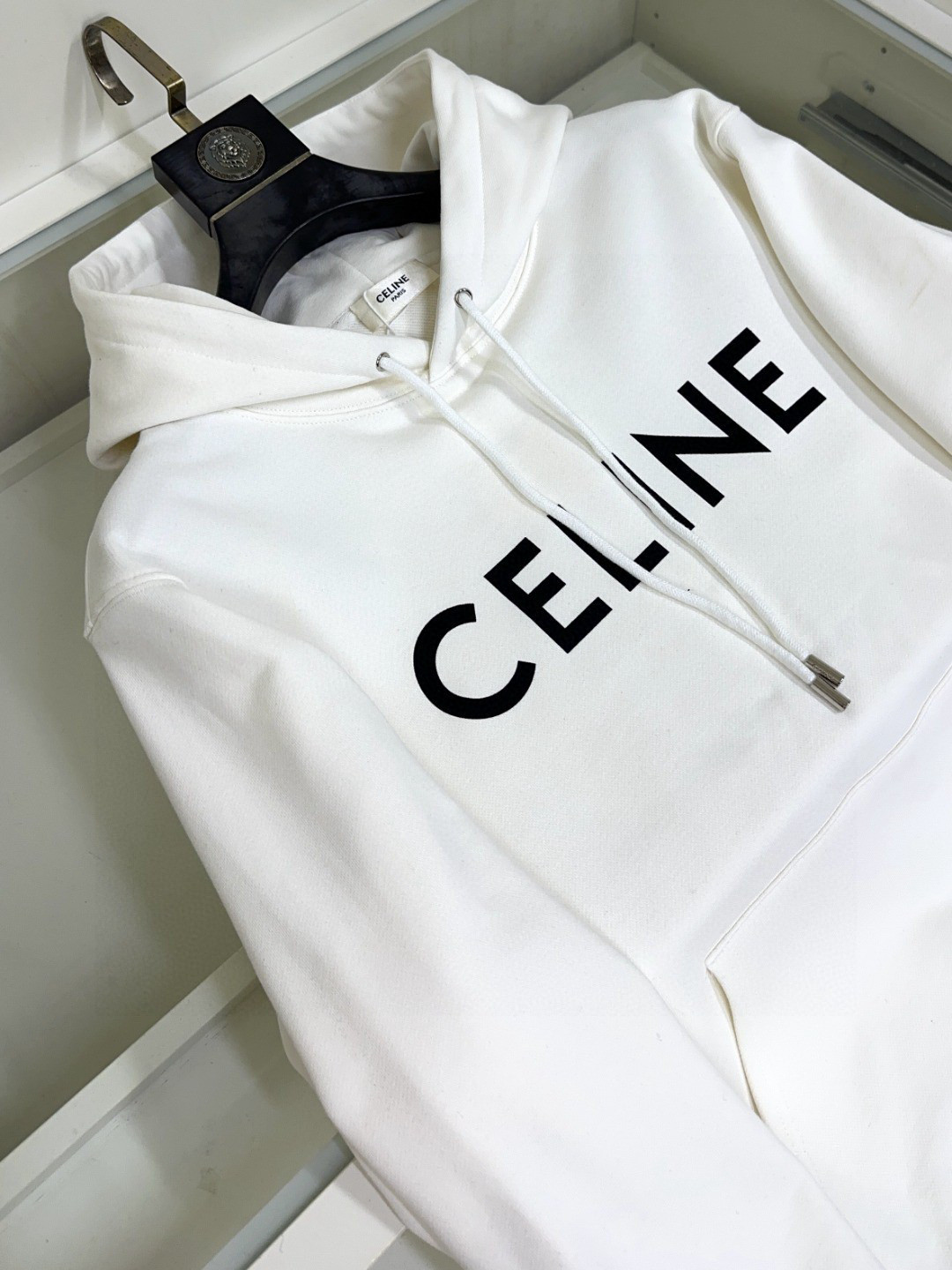  Celine 赛琳 🔥 高版本 码数：S-XL 🆕顶级长袖套头卫衣 👍高级定制百搭款，意大利进口面料🐮