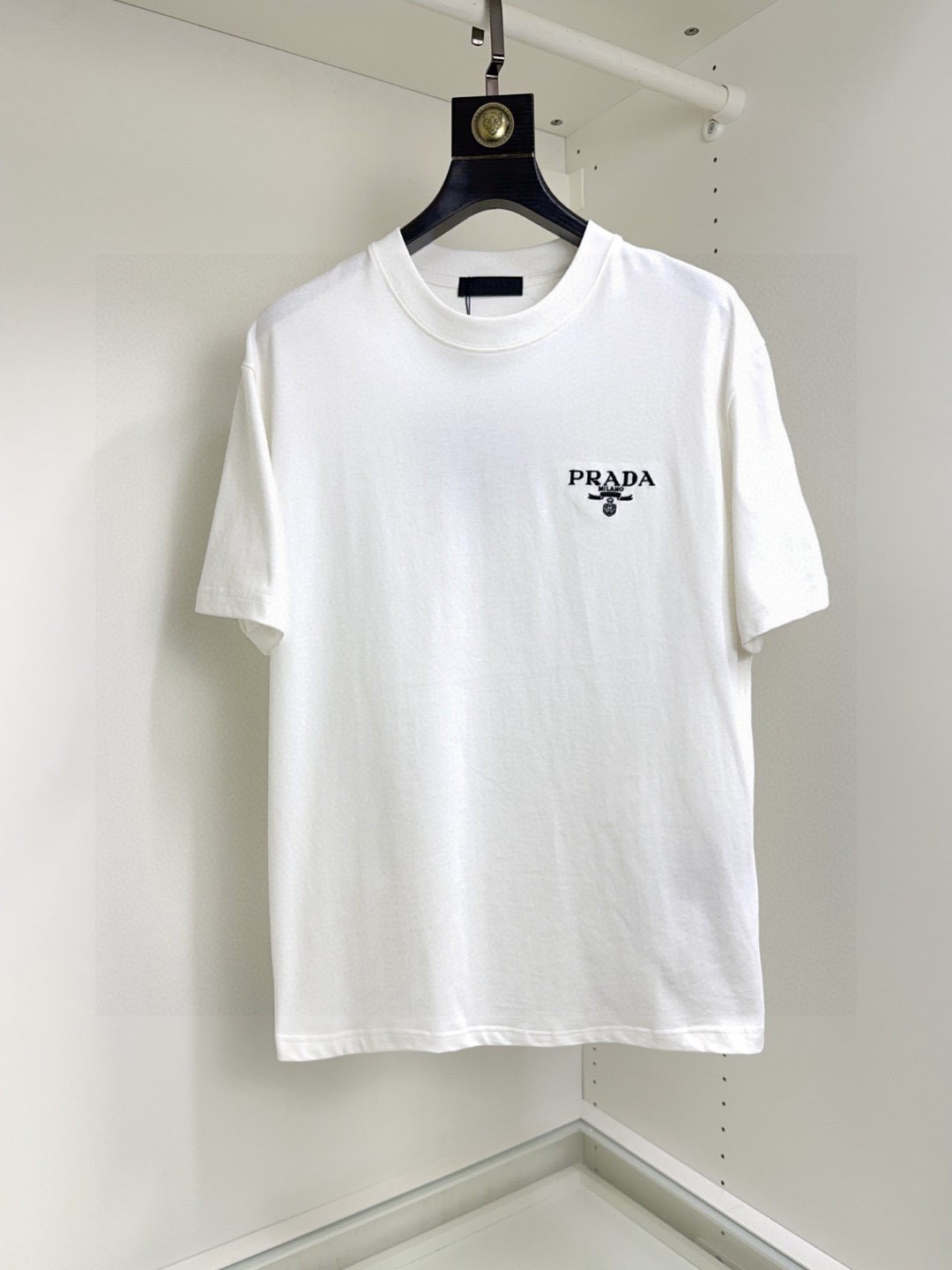  🐮 Prada 普拉达 🔥胖哥福音最大XL可穿200斤🐮高版本 🆕 顶级圆领休闲短袖👍高级定制百搭款式