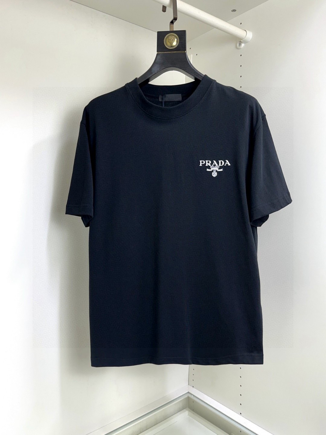  🐮 Prada 普拉达 🔥胖哥福音最大XL可穿200斤🐮高版本 🆕 顶级圆领休闲短袖👍高级定制百搭款式