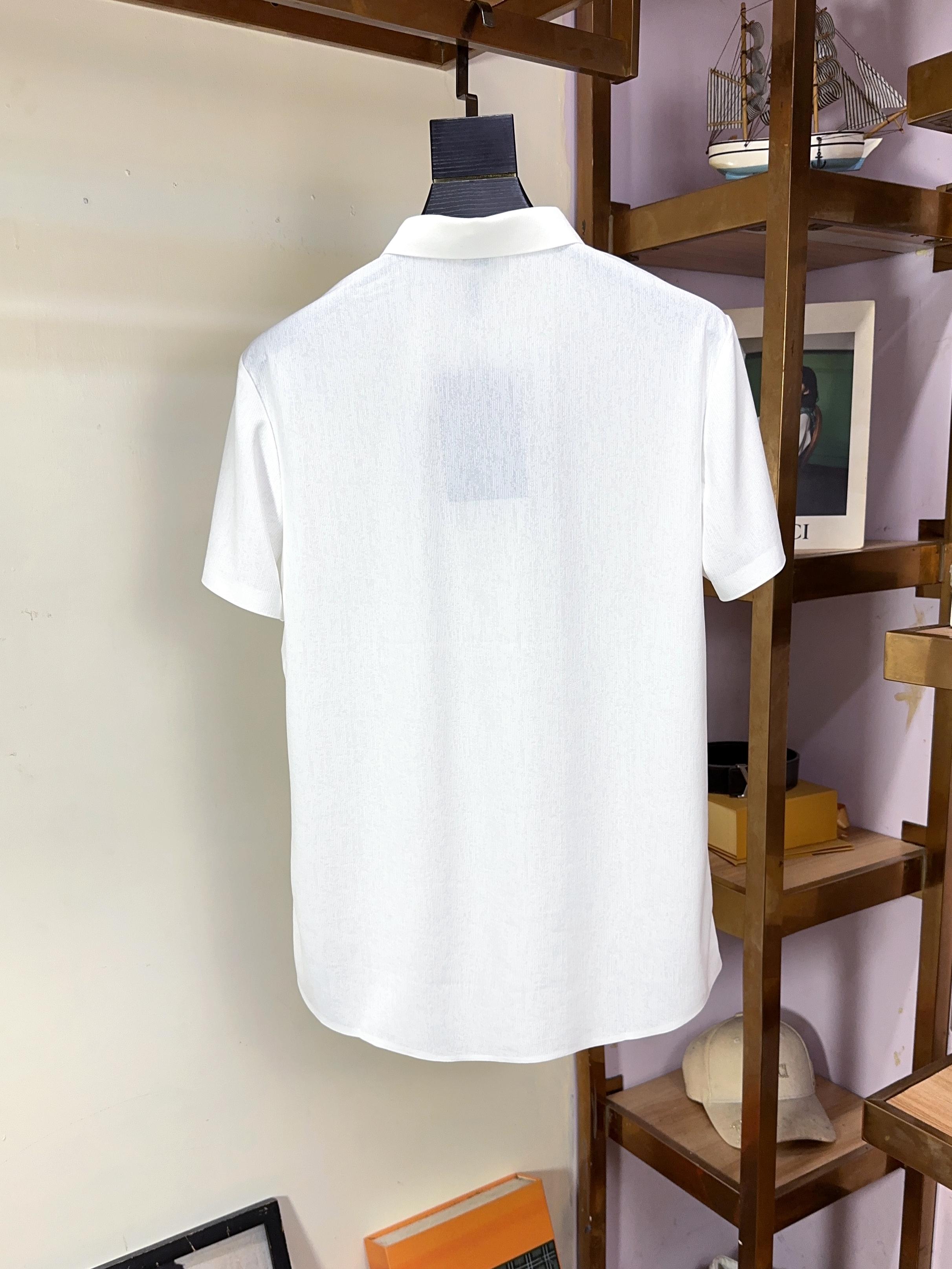  🌟 Burberry 巴宝莉 🔥 🔥胖哥福音4XL可穿200斤🔥全品全品相订单商务休闲翻领短袖 🔥 让