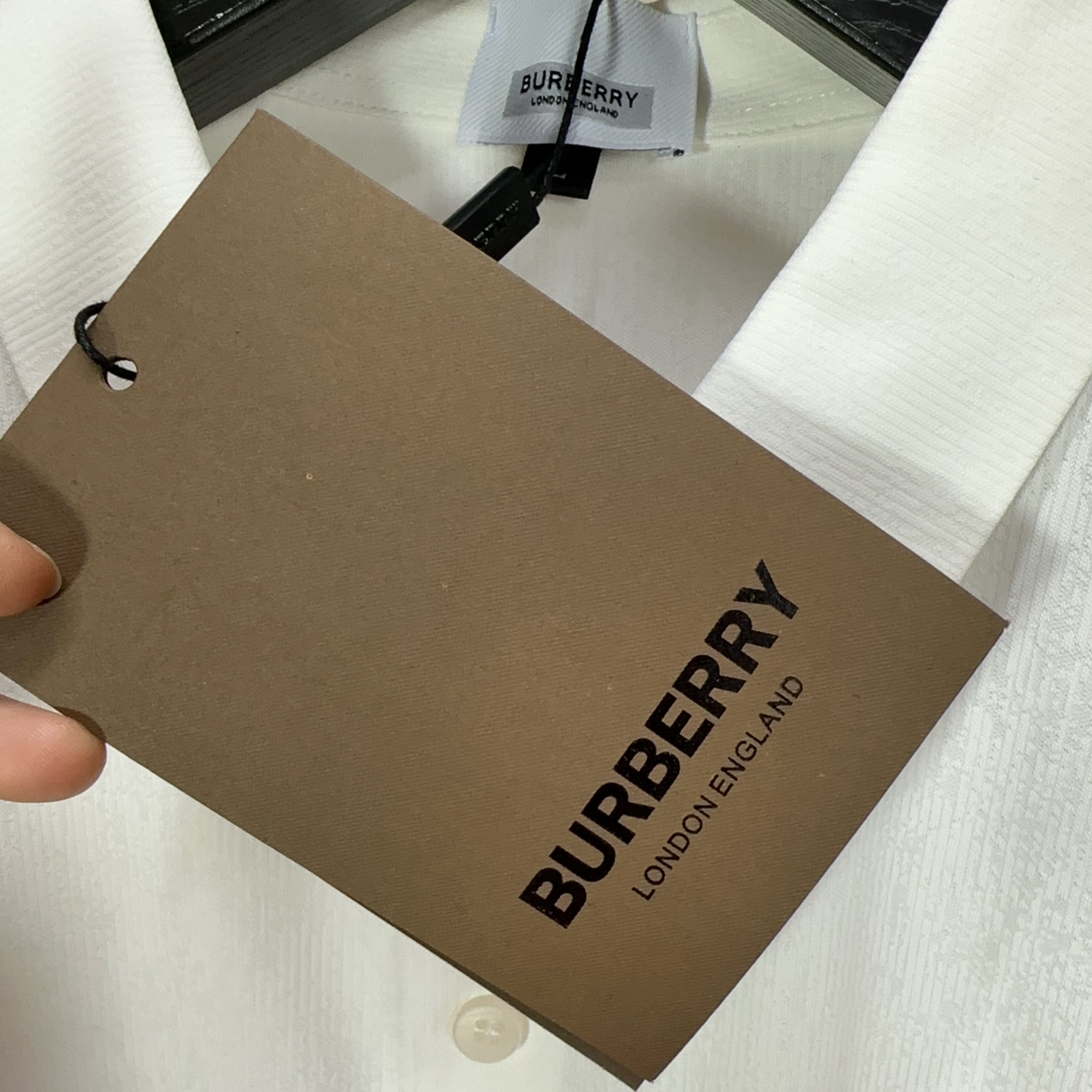  🌟 Burberry 巴宝莉 🔥 🔥胖哥福音4XL可穿200斤🔥全品全品相订单商务休闲翻领短袖 🔥 让