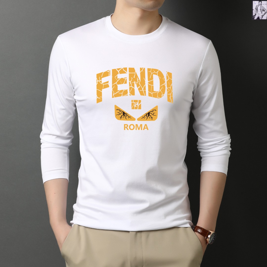 NO:119815,【Fendi】New autumn and winter styles, high-end custom mercerized fabric long sleeves, the world's top men's clothing, simple and fashionable, calm and versatile, atmospheric and elegant, extremely comfortable and comfortable experience, high-end fabrics, bright colors, ultimate smooth touch, delicate and not easy to wrinkle, luxurious and noble, crisp and stylish, locking needles, high-density sewing, all details are meticulous!  Worth owning.  M-4xl can wear about 195 catties, fendi, fendi, alexander wang19860909【 Fendi 芬迪】 秋冬季新款 高端定制丝光面料长袖 全球顶级男装,简约时尚,从容百搭,大气优雅 极度舒适体验 高端面料 色泽鲜艳 极致顺滑触感 细腻不易起皱 奢华高贵 挺括有型 锁针、高密度缝制,一切的细节处理一丝不苟！值得拥有．M-4xl 最大可穿195斤左右,,fendi,fendi,alexander wang,Men's clothing