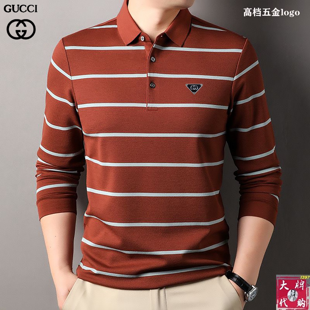 NO:123021,Gucci New style High-end lapel business long sleeves are coming Purchase original orders and cow goods Classic and versatile travel essentials, first choice for taste Original orders Support any form of inspection Real OEM products Product final orders It is very classy when you give them to others to wear them yourself Comfortable Soft and stylish Care Number M-4XL, Gucci, Alexander wang19860909Gucci 古奇 新款 高端翻领商务长袖来袭 代购原单牛货 经典百搭 旅游必备品,品味首选 原单货 支持任何形式验货 真正的代工厂出品尾单 送人自己穿都非常显档次 舒适 柔软有型 仔细 码数M-4XL,,gucci,alexander wang,Men's clothing