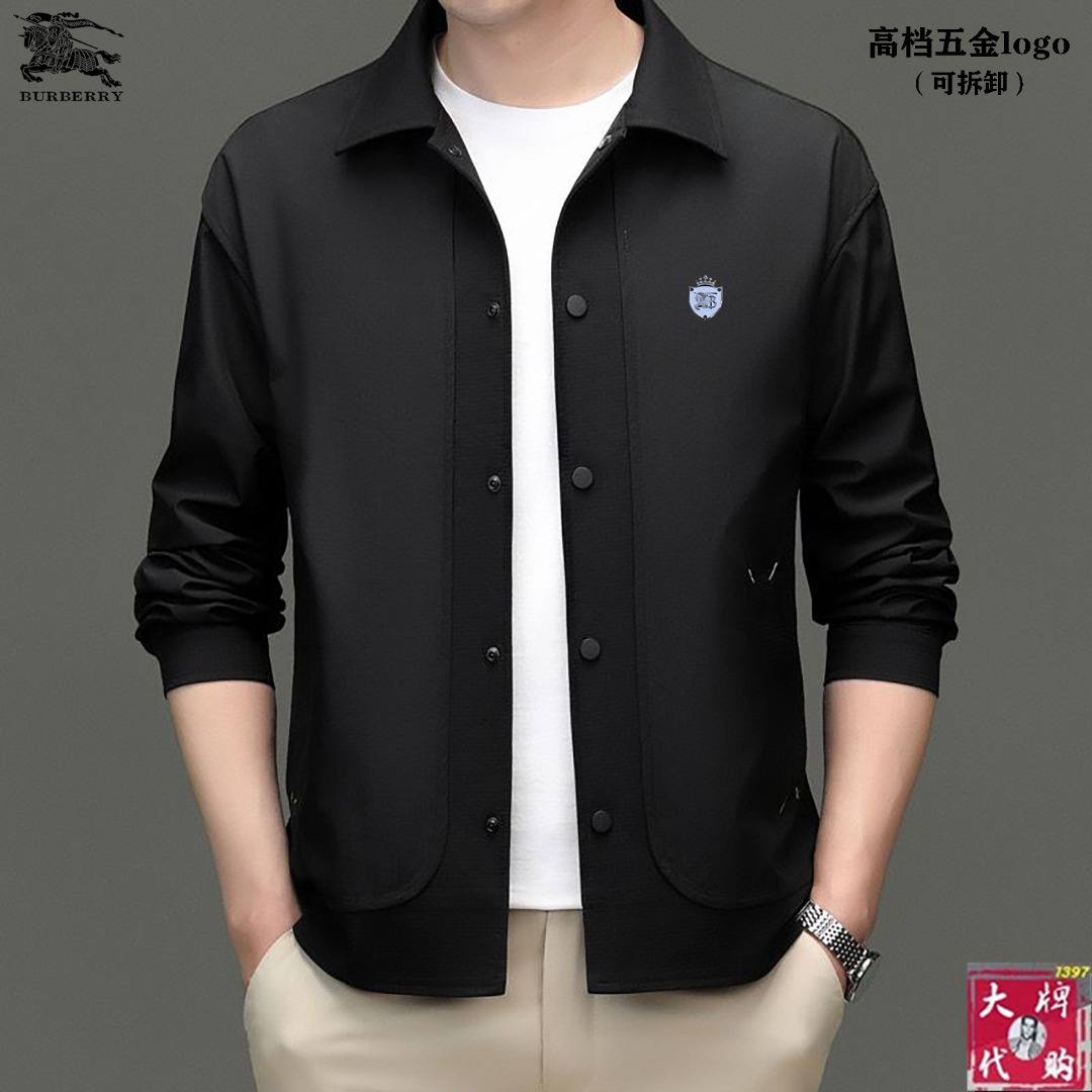 NO:138716,Burberry's latest counter is the first to be released!  High-end fashionable casual jacket, super genuine upper body instantly turns into Oppa!  , Simple and fashionable three-dimensional cutting, unique craftsmanship, produced by the original single OEM factory; the upper body effect is excellent, showing confidence temperament; all the details show perfect quality, the classic logo symbolizes the highest quality of the brand, possession is the beginning of another fashion, code number M-3XL, burberry, burberry, jackets & coats, jackets & coats, alexander wang19860909Burberry 巴宝莉 最新款专柜同款首发！高端时尚休闲夹克外套,超正版型上身瞬间变欧巴！,简约时尚的三维裁剪,工艺独特,原单代工厂出品；上身效果极佳,彰显自信气质；所有细微处尽情展现完美品质胸口的经典Logo象征了品牌至高的品质,拥有,便是另一种时尚的开始,码数M-3XL,,burberry,burberry,jackets & coats,jackets & coats,alexander wang,Men's clothing