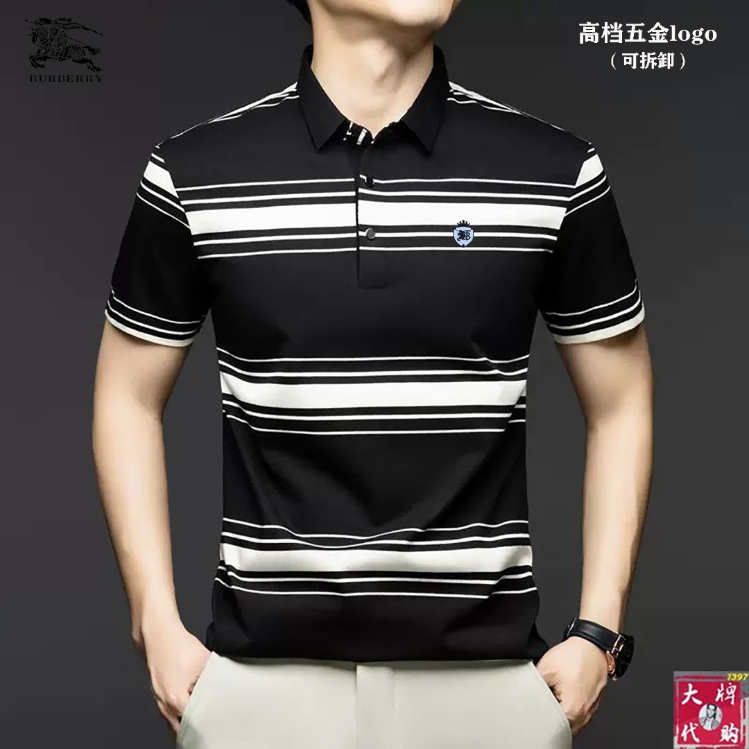 NO:160624,【Burberry】New summer style high-end custom fabric short-sleeved, world-class men's clothing, simple and fashionable, calm and versatile, atmospheric and elegant, extremely comfortable and comfortable experience High-end fabrics, bright colors, ultimate smooth touch, delicate and not easy to wrinkle, luxurious and noble, crisp and stylish, lock needles, high-density sewing, all details are meticulous!  Worth owning.  Code number M-4XL, burberry, burberry, T-shirt, alexander wang19860909【 Burberry 巴宝莉】夏季新款 高端定制面料短袖, 全球顶级男装,简约时尚,从容百搭,大气优雅 极度舒适体验 高端面料 色泽鲜艳 极致顺滑触感 细腻不易起皱 奢华高贵 挺括有型 锁针、高密度缝制,一切的细节处理一丝不苟！值得拥有．码数M-4XL,,burberry,burberry,T-shirt,alexander wang,Men's clothing