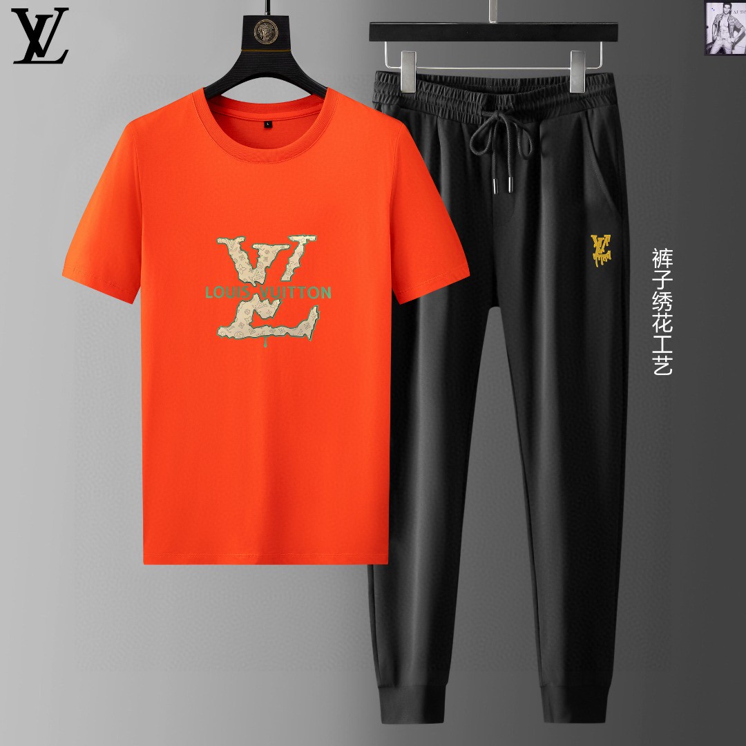 NO:489368,【LV Louis Vuitton】New Summer Set!  High-end custom fabrics!  Exclusive first new product, the official website synchronizes the Milan catwalk model, and the top quality goods (173 130 catties wear) standard code number!  The latest top official website original list, a new experience, three-dimensional fabric tailoring, new hardware accessories, delicate and soft feel, comfortable and breathable upper body, big brand style, luxury and atmospheric, texture only imported from Italy customization, versatile style, not picky to wear, meticulous workmanship, no pressure to go in and out, absolutely a good product worth everyone!  Code number M-4XL, louis vuitton,louis vuitton,alexander wang19860909【 LV 路易威登】夏季新款套装！高端定制面料！独家首发新品 ,官网同步米兰走秀款 实物拍摄顶级好货（173 130斤穿l）标准码数！最新顶尖官网原单,全新体验 面料立体剪裁 全新五金配件、手感细腻柔软 上身舒适透气 大牌风范 奢华大气 进口意大利定制才有的质感 百搭款式 穿着不挑人 ,做工精细一丝不苟 ,出入无压力 绝对值得人手一件的好货！码数M-4XL,,louis vuitton,louis vuitton,alexander wang,Men's clothing