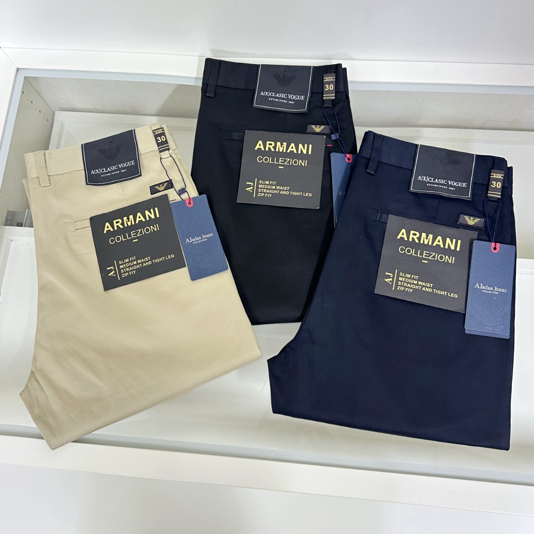 NO:447105,Armani Armani is coming, new models and new products are available for sale in the counter. The original 1:1 product of the counter in physical stores is suitable for all ages. The highest version of the imported European fabric in the market is comfortable, soft and skin-friendly, with super cool and fashionable and versatile effect, straight and stylish, a must-have for the wardrobe!  Suitable for any occasion Size 29-40, Armani, Armani, Alexander wang19860909Armani 阿玛尼 爆款来袭 新款新品 专柜有售 实体店已极品休闲裤专柜原版1:1好货,适合各个年龄段.市场最高版本的欧洲进口面料.舒适柔软亲肤,上身效果超级棒时尚百搭,笔挺有型,衣橱必备！适合任何场合穿着 尺码29-40,,armani,armani,alexander wang,Men's clothing