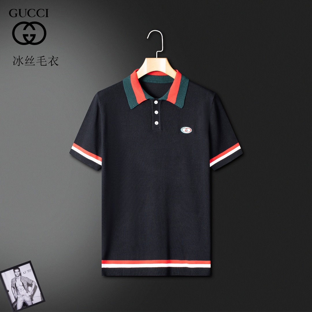 NO:443093,Gucci exclusively for new autumn styles, fashionable and casual lapel short sleeves, high-end European version original single T-shirt, trendy and fashionable and casual half-sleeved, breathable and comfortable, impeccable details, brand element design concept, reflecting high quality. It presents casual cut, and the upper body style is superb!  Code number M-3XL, gucci, T-shirt,tees, t-shirt,alexander wang19860909Gucci 古奇 独家专供秋季新款 时尚休闲翻领短袖,高端欧版原单T恤,潮流时尚休闲半袖 透气舒适度高,细节无可挑剔,品牌元素设计理念,体现高品质.呈现休闲裁剪,上身版型超赞！ 码数M-3XL,,gucci,T-shirt,tees，t-shirt,alexander wang,Men's clothing
