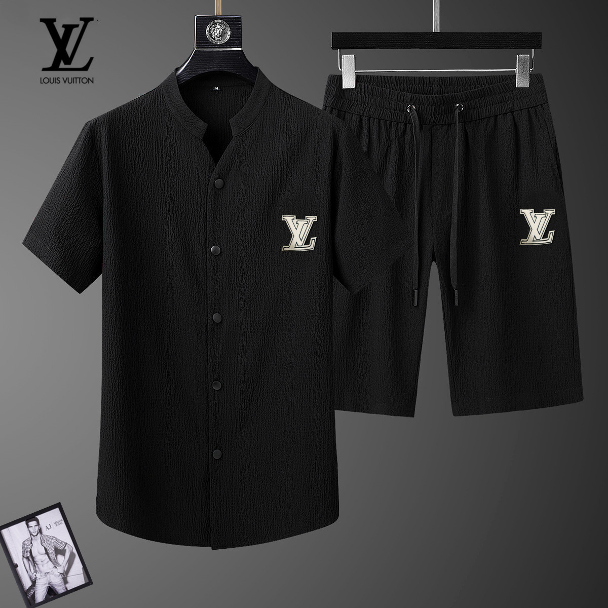 NO:514961,【LV Louis Vuitton】New Summer Shorts Set!  Cotton and linen fabric!  Exclusive first new product, the official website synchronizes the Milan catwalk style, the top quality goods in real photography (standard number of codes! The latest top official website original list, brand new experience, three-dimensional tailoring, new hardware accessories, delicate and soft feel, comfortable and breathable upper body, big brand style, luxury and atmospheric texture only imported from Italy customization, versatile style, not picky to people, fine workmanship and meticulous, no pressure to enter and exit, absolutely worth a piece of good goods! The number of codes M-4XL (can be worn about 200 kilograms),,louis vuitton,louis vuitton, shorts,alexander wang19860909【 LV 路易威登】夏季新款短裤套装！棉麻面料！独家首发新品 官网同步米兰走秀款 实物拍摄顶级好货（标准码数！最新顶尖官网原单,全新体验 面料立体剪裁 全新五金配件、手感细腻柔软 上身舒适透气 大牌风范 奢华大气 进口意大利定制才有的质感 百搭款式 穿着不挑人 ,做工精细一丝不苟 ,出入无压力 绝对值得人手一件的好货！码数M-4XL（可穿200斤左右）,,louis vuitton,louis vuitton,shorts,alexander wang,Men's clothing